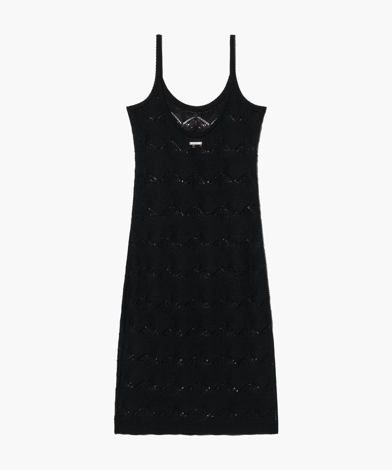 Marithe & Francois Girbaud - Crochet Sleeveless Knit Dress (Black) product image 8 | TRAB K-Fashion Australia