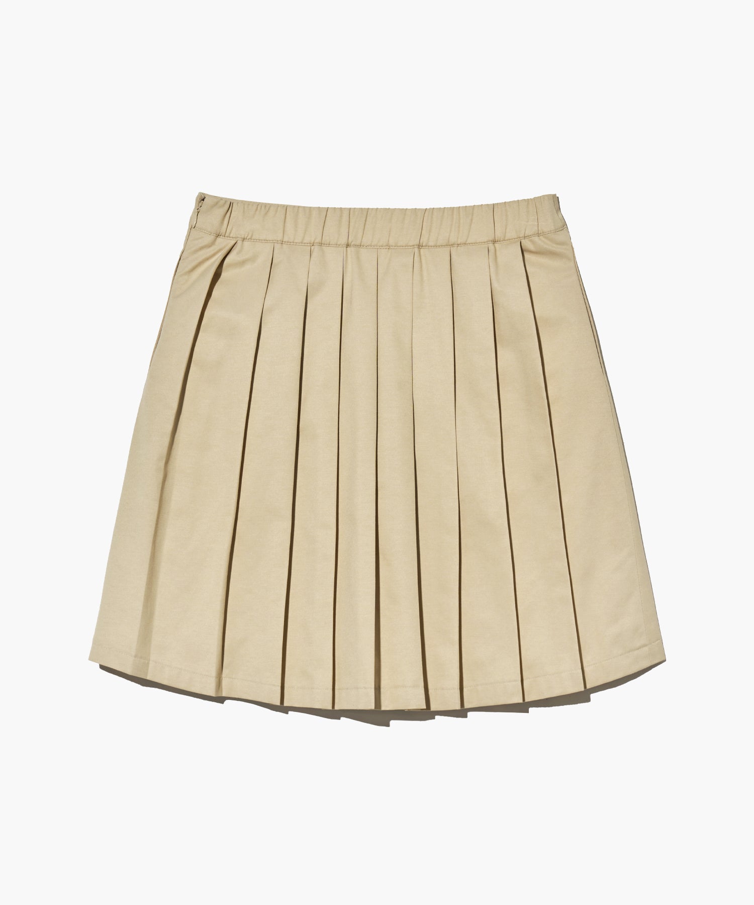 Marithe & Francois Girbaud - Short Pleats Skirt (Beige) product image 7 | TRAB K-Fashion Australia