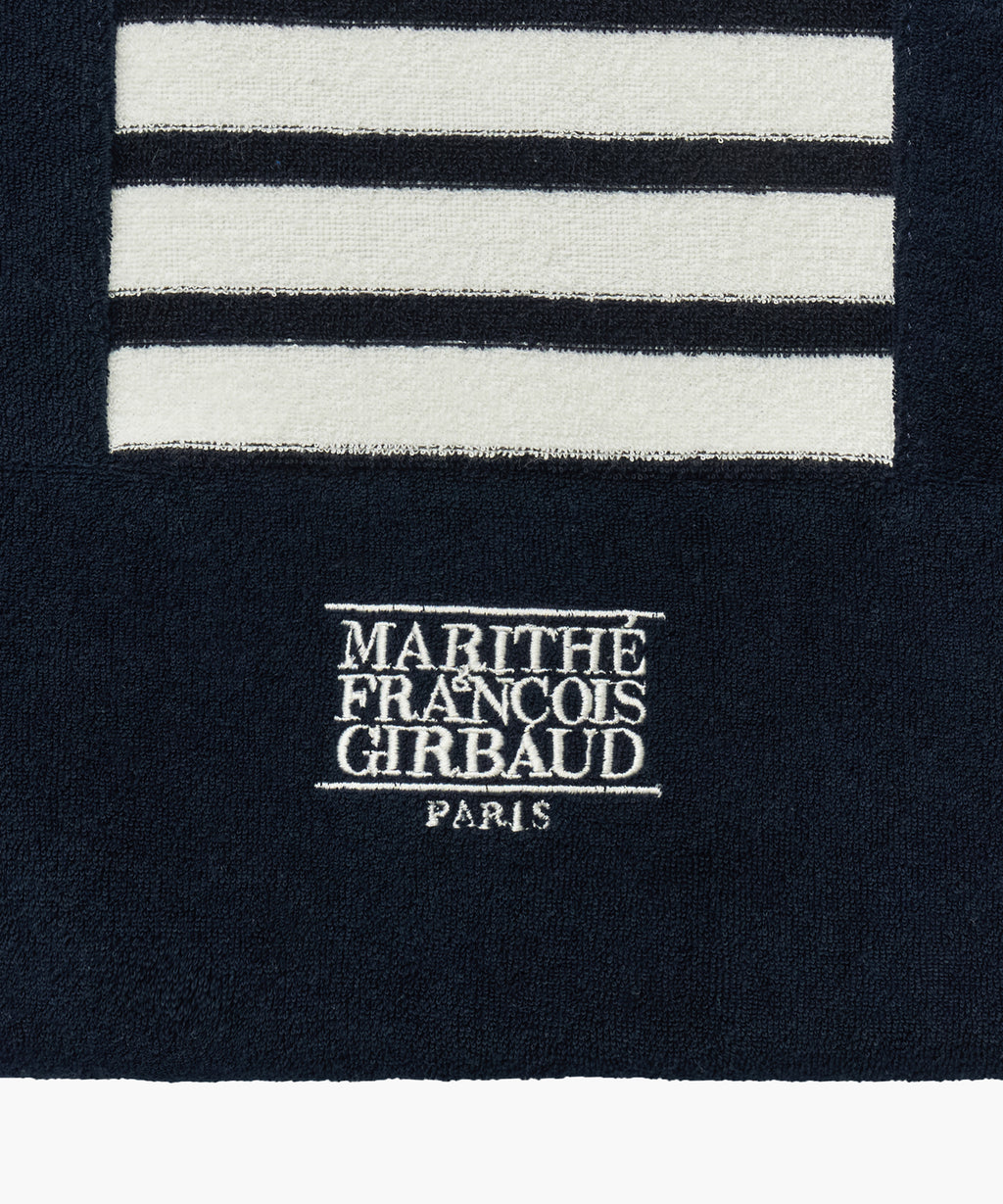 Marithe & Francois Girbaud - Classic Logo Terry Shopper Bag (Stripe) product image 4 | TRAB K-Fashion Australia