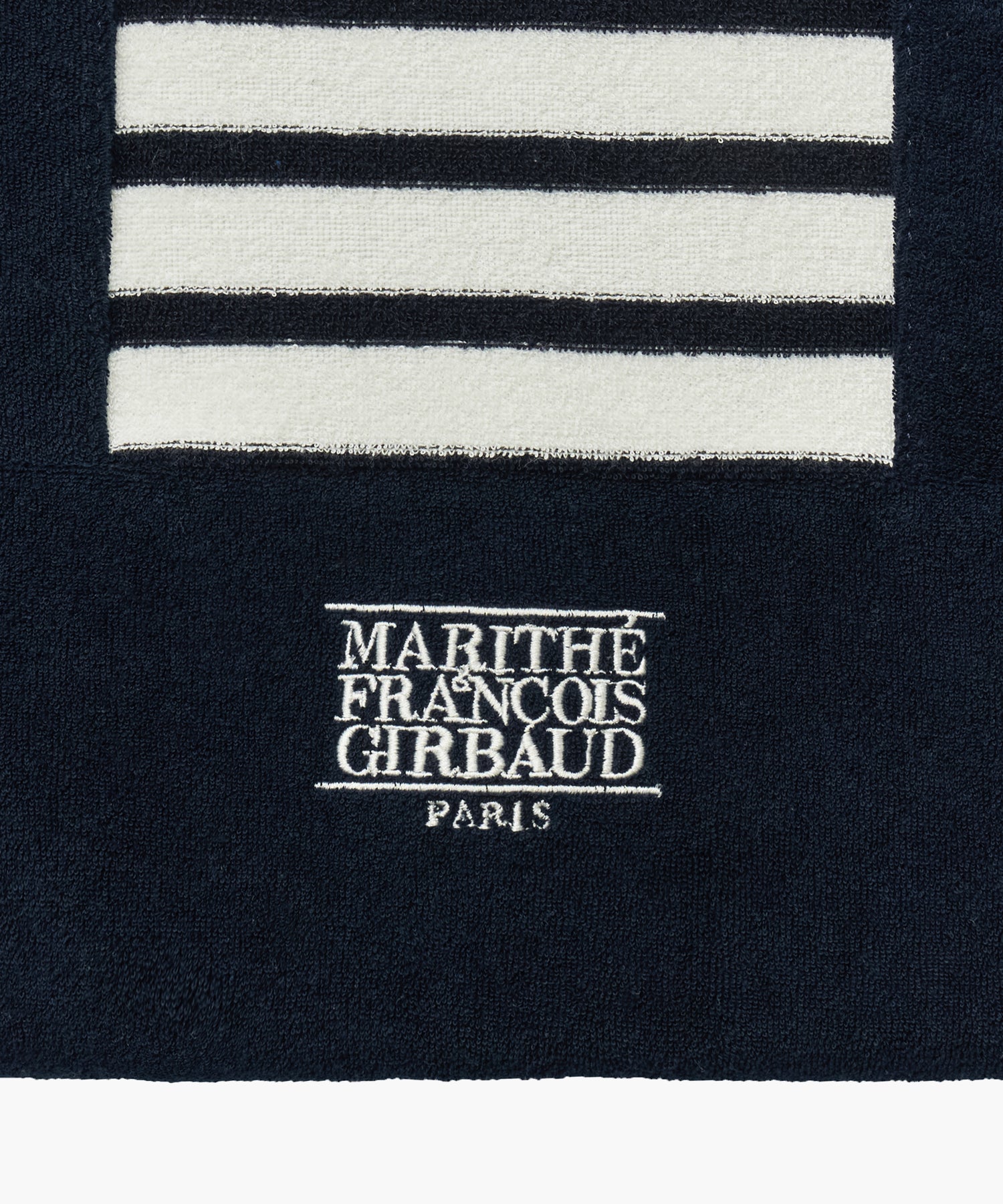 Marithe & Francois Girbaud - Classic Logo Terry Shopper Bag (Stripe) product image 4 | TRAB K-Fashion Australia