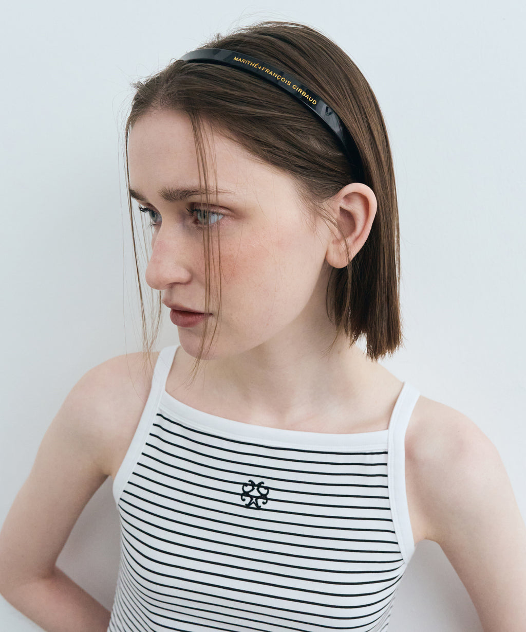 Marithe & Francois Girbaud - Skinny Hair Band (Black) product image 4 | TRAB K-Fashion Australia