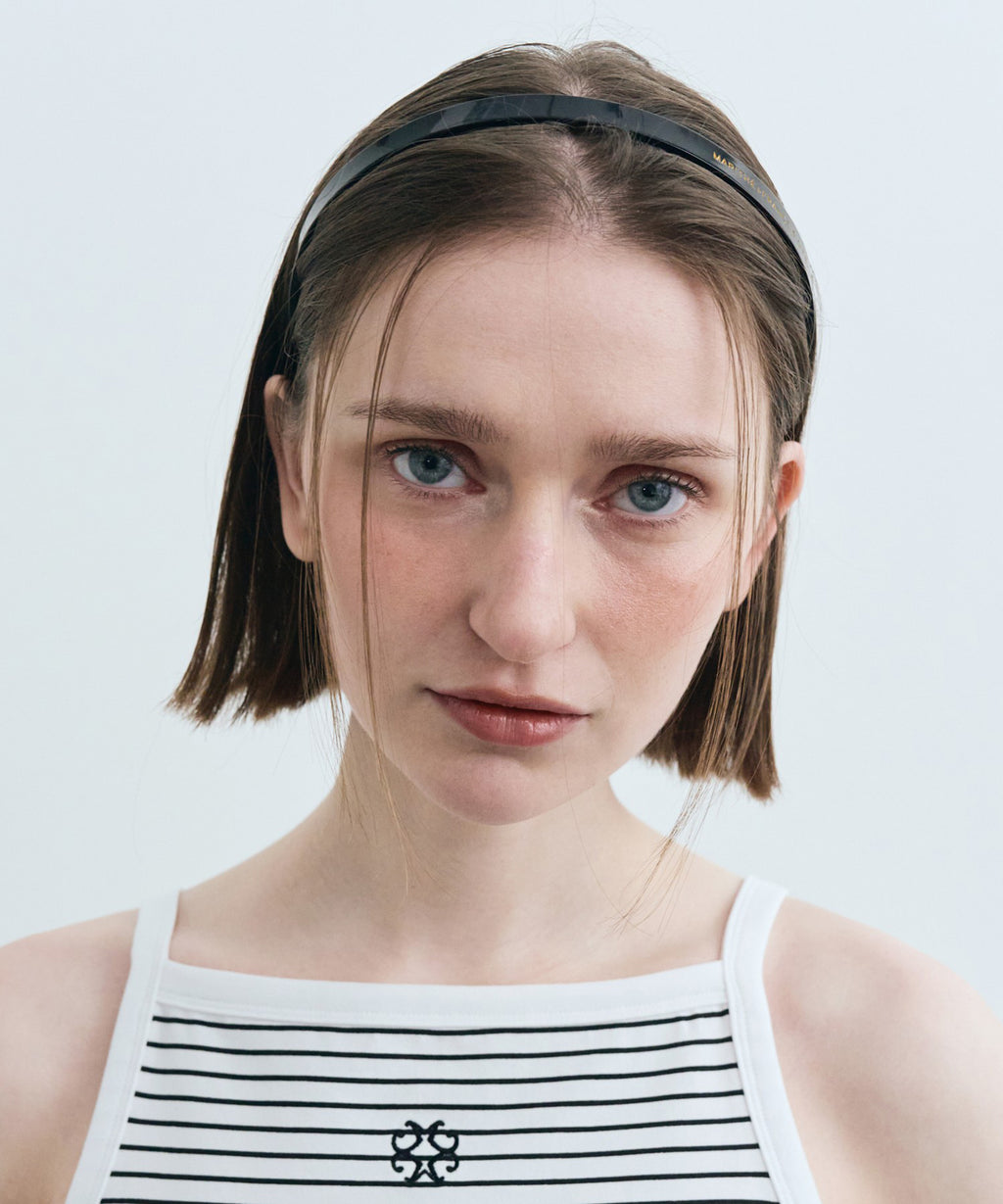Marithe & Francois Girbaud - Skinny Hair Band (Black) product image 5 | TRAB K-Fashion Australia