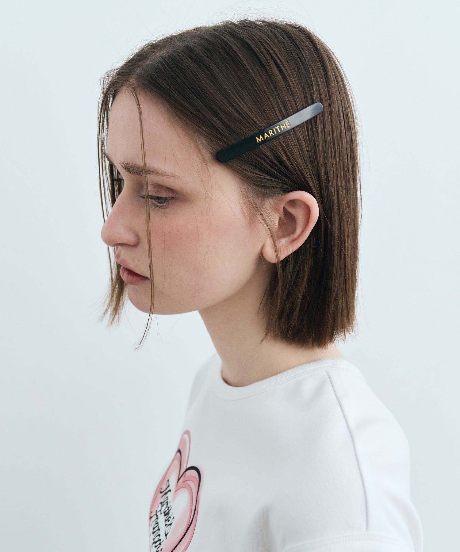 Marithe & Francois Girbaud - Regular Logo Slim Hair Pin 2pack (Black) product image 4 | TRAB K-Fashion Australia