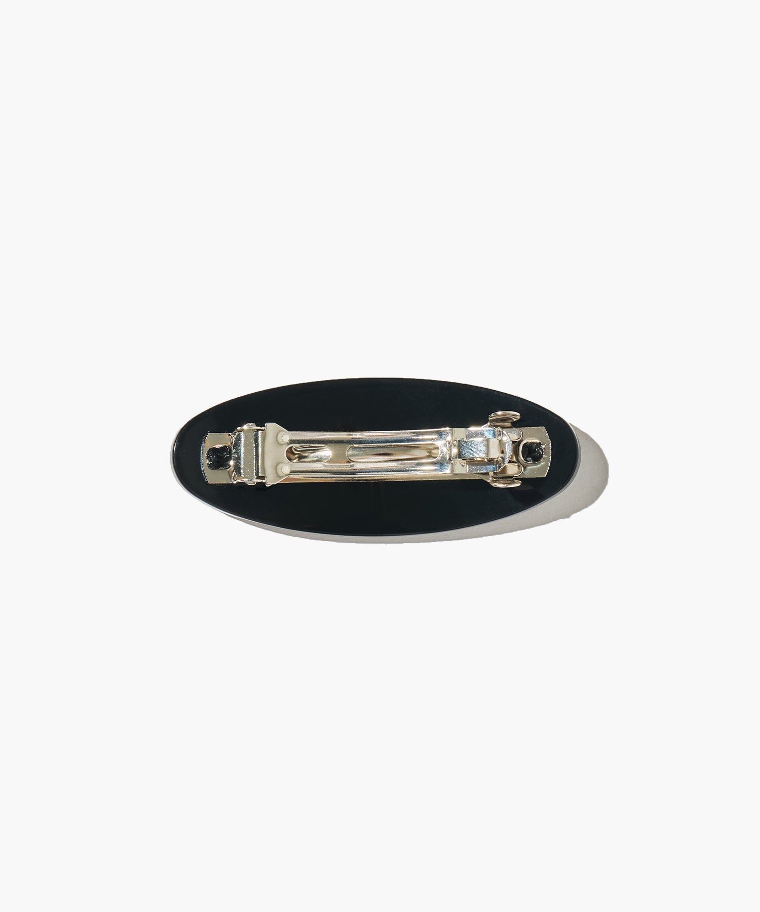 Marithe & Francois Girbaud - Regular Logo Oval Hair Pin (Black) product image 2 | TRAB K-Fashion Australia