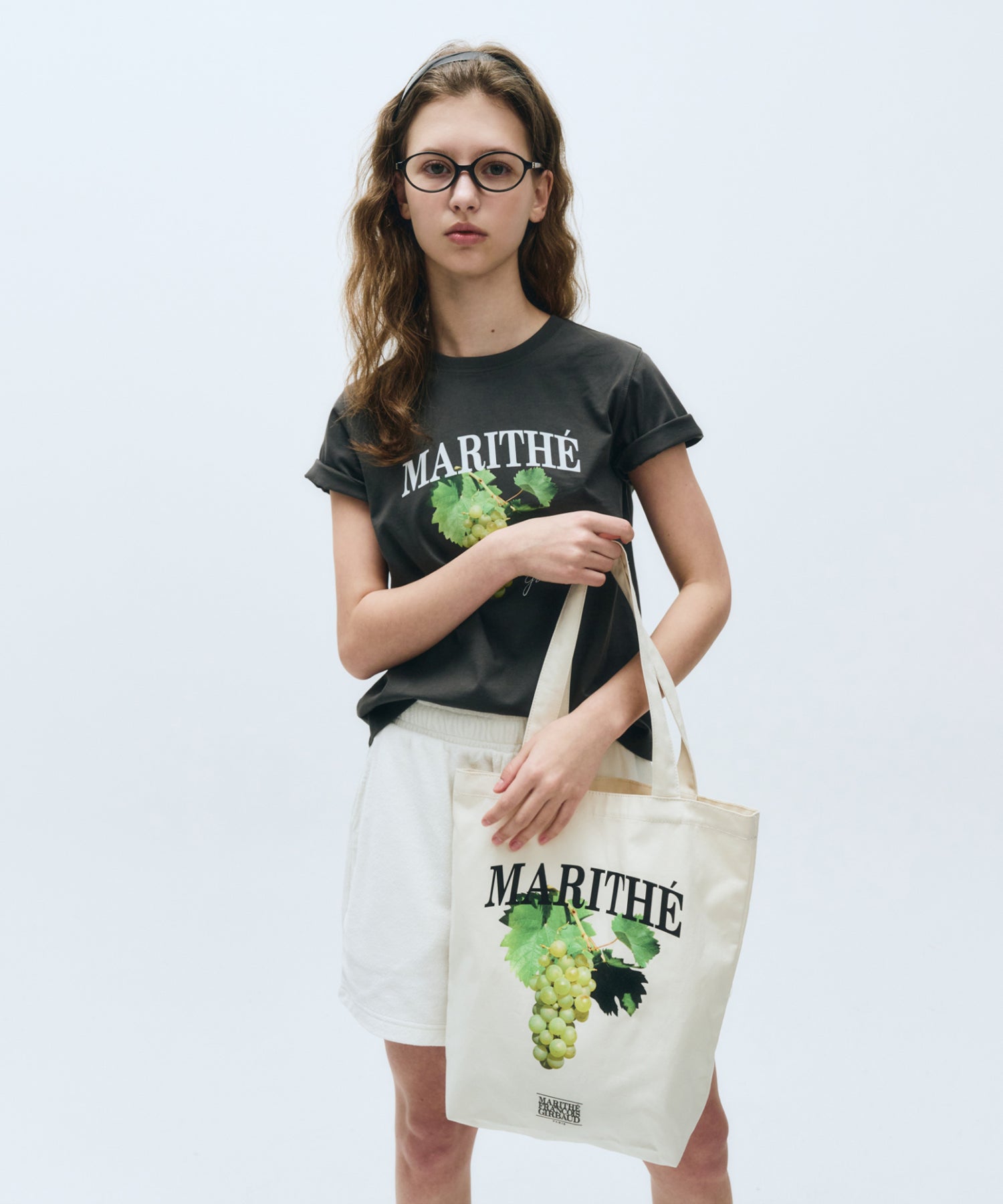 Marithe & Francois Girbaud - Grape Graphic Eco Bag (Natural) product image 6 | TRAB K-Fashion Australia