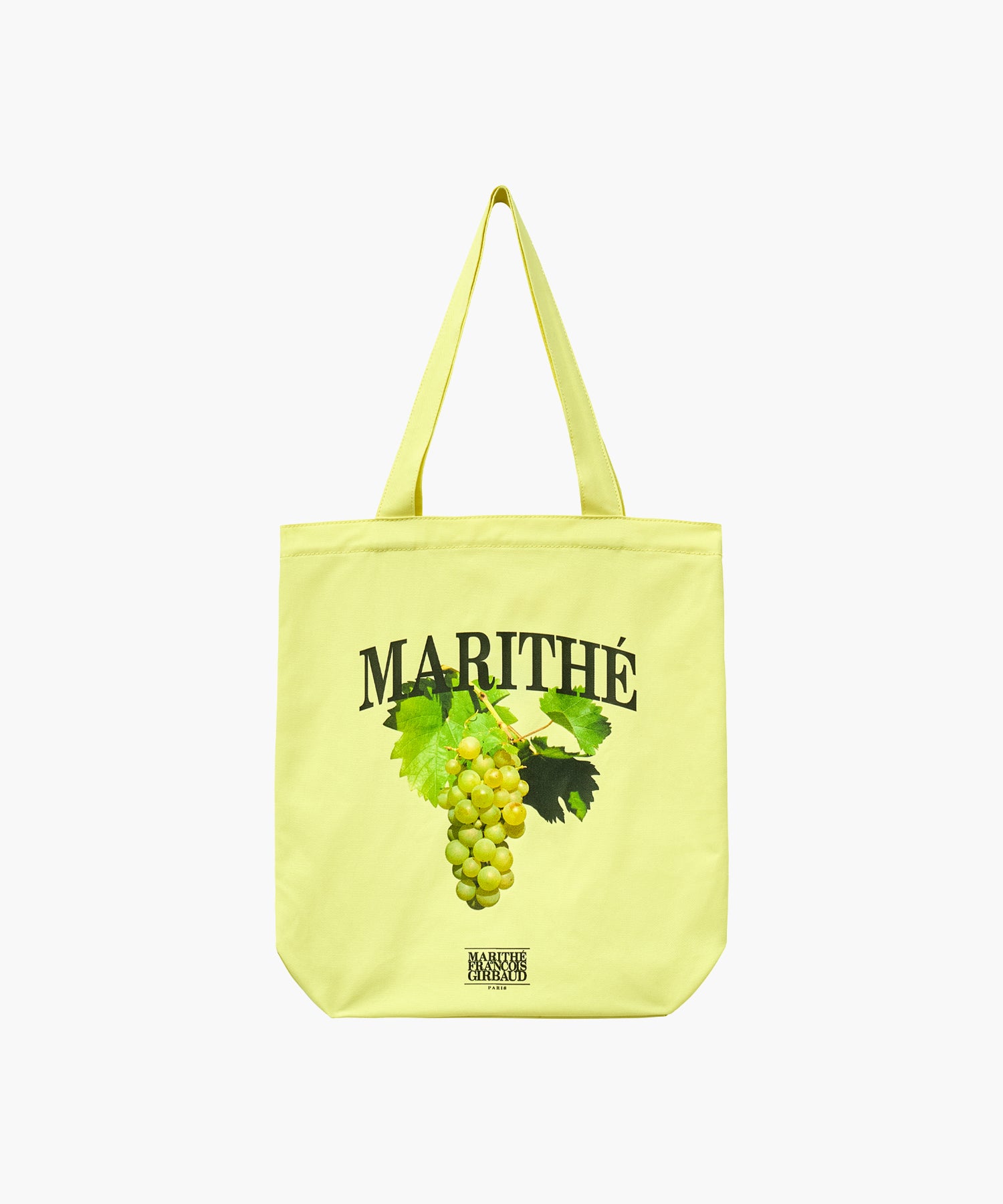 Marithe & Francois Girbaud - Grape Graphic Eco Bag (Light Yellow) product image 1 | TRAB K-Fashion Australia