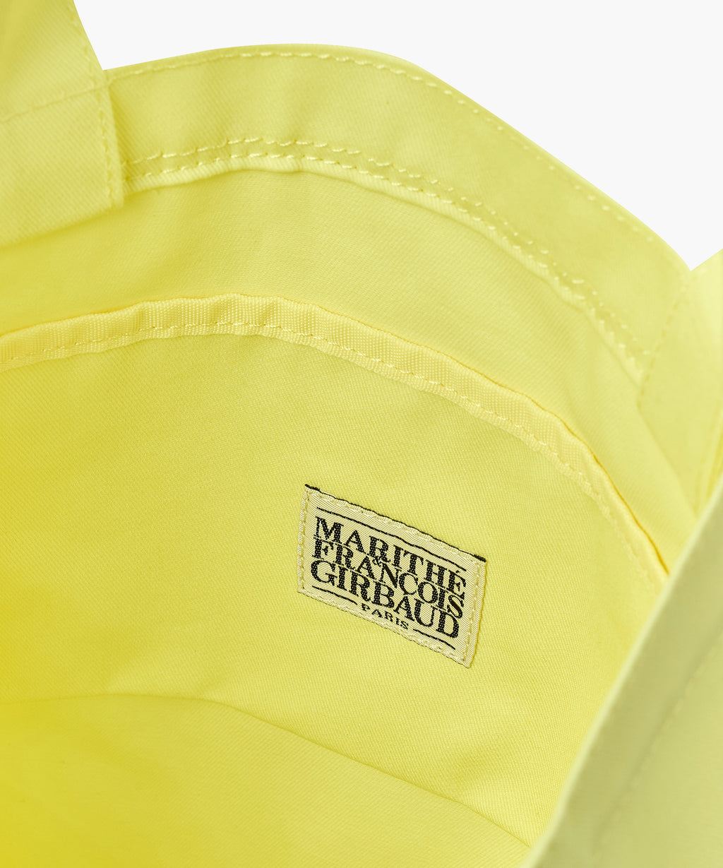 Marithe & Francois Girbaud - Grape Graphic Eco Bag (Light Yellow) product image 3 | TRAB K-Fashion Australia