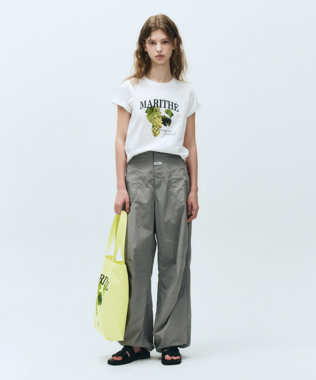 Marithe & Francois Girbaud - Grape Graphic Eco Bag (Light Yellow) product image 8 | TRAB K-Fashion Australia