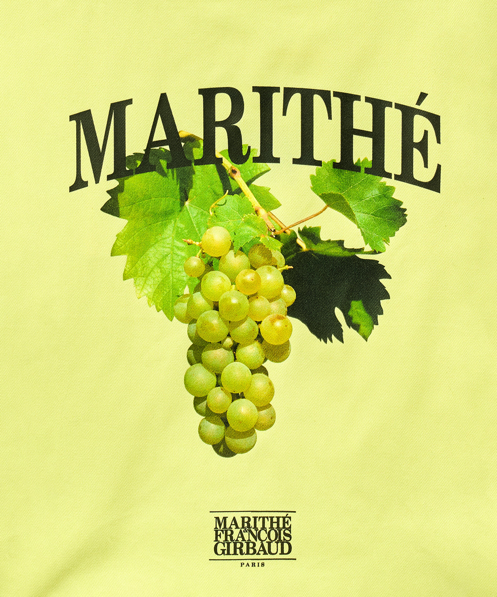 Marithe & Francois Girbaud - Grape Graphic Eco Bag (Light Yellow) product image 4 | TRAB K-Fashion Australia
