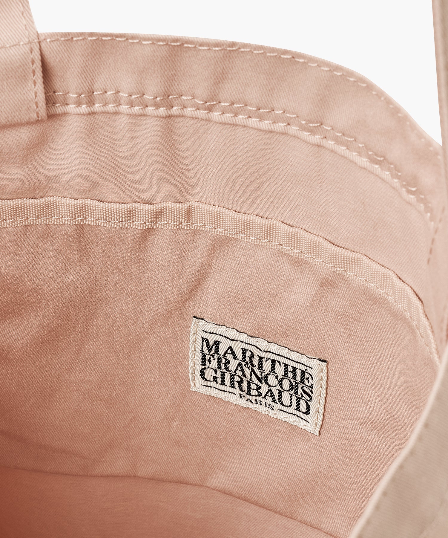 Marithe & Francois Girbaud - Bread Graphic Eco Bag (Coral Pink) product image 3 | TRAB K-Fashion Australia