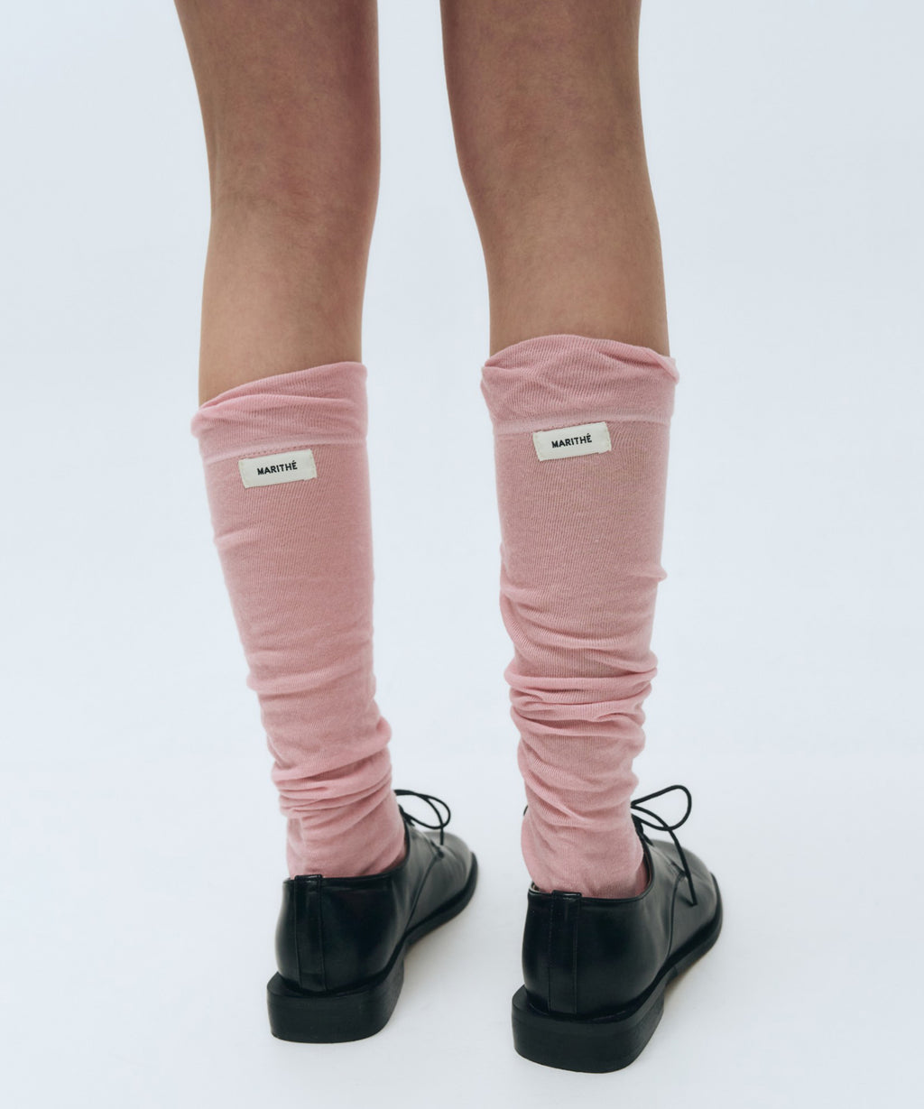 Marithe & Francois Girbaud - Sheer Socks (Pink) product image 5 | TRAB K-Fashion Australia
