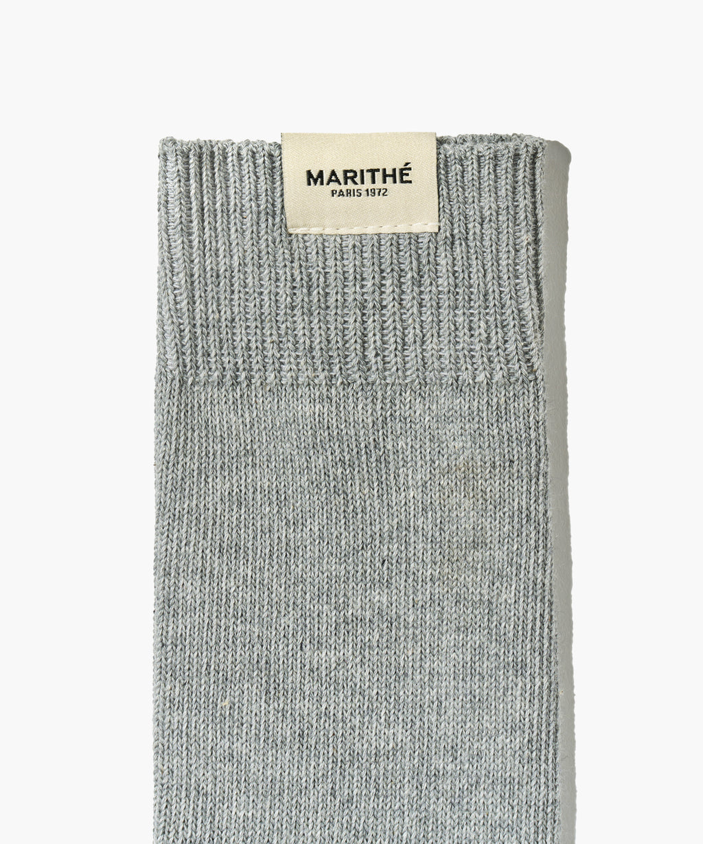 Marithe & Francois Girbaud - Knit Long Socks (Gray) product image 2 | TRAB K-Fashion Australia