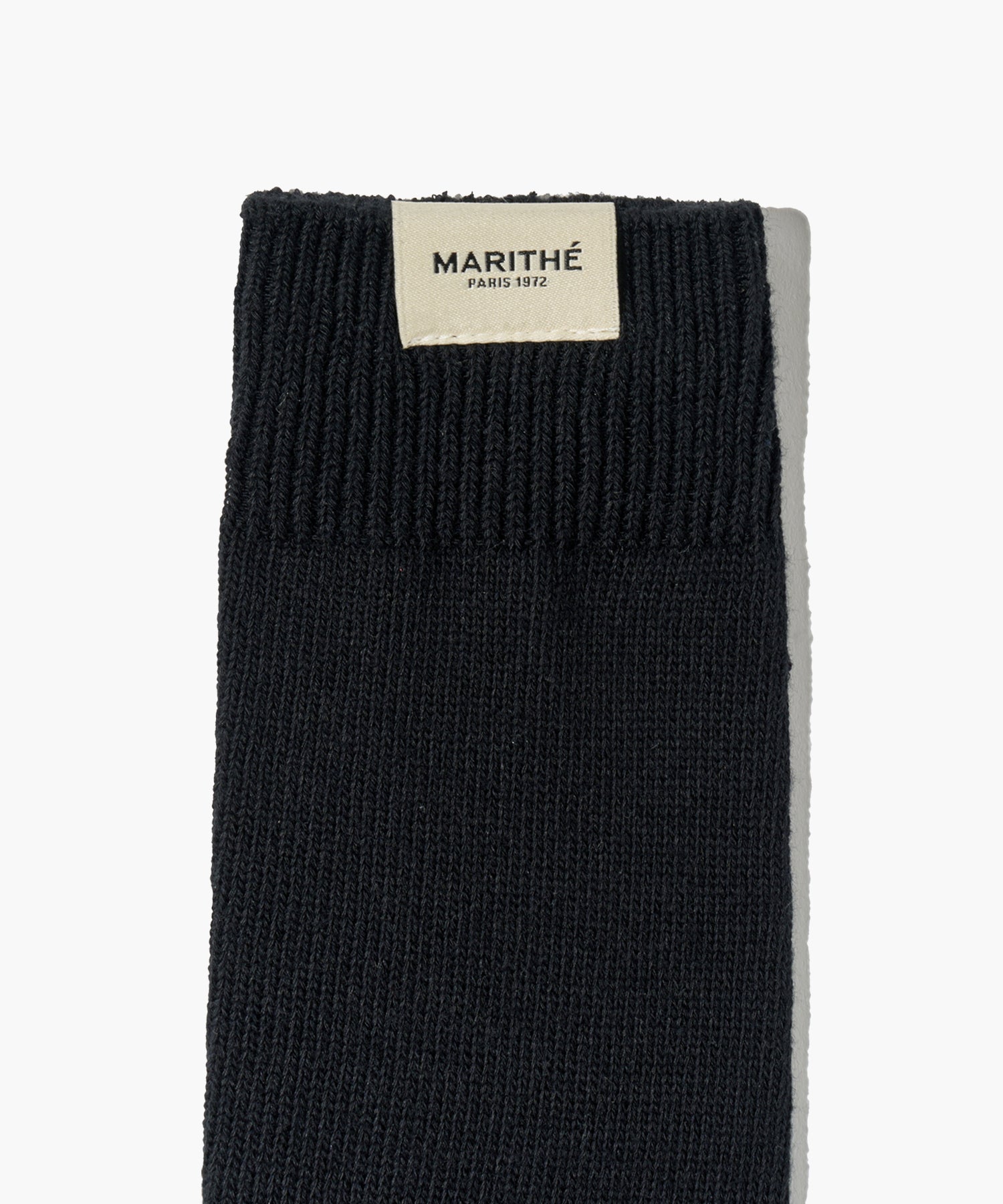 Marithe & Francois Girbaud - Knit Long Socks (Black) product image 2 | TRAB K-Fashion Australia