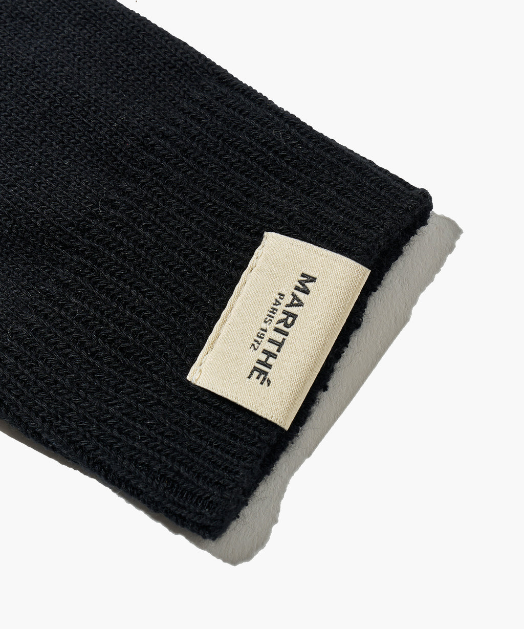 Marithe & Francois Girbaud - Knit Long Socks (Black) product image 3 | TRAB K-Fashion Australia