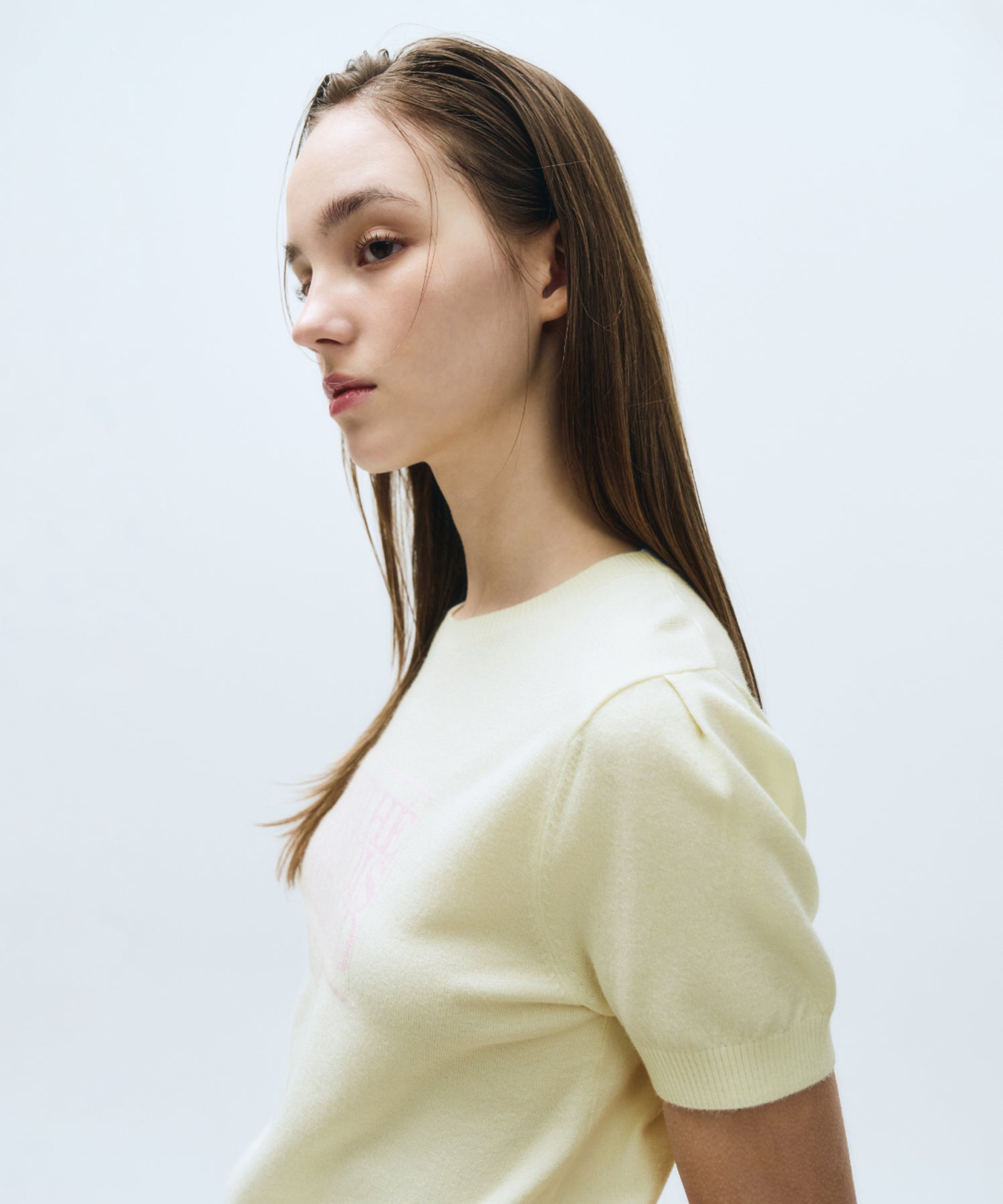 Marithe & Francois Girbaud - Classic Logo Half Knit (Ivory) product image 5 | TRAB K-Fashion Australia
