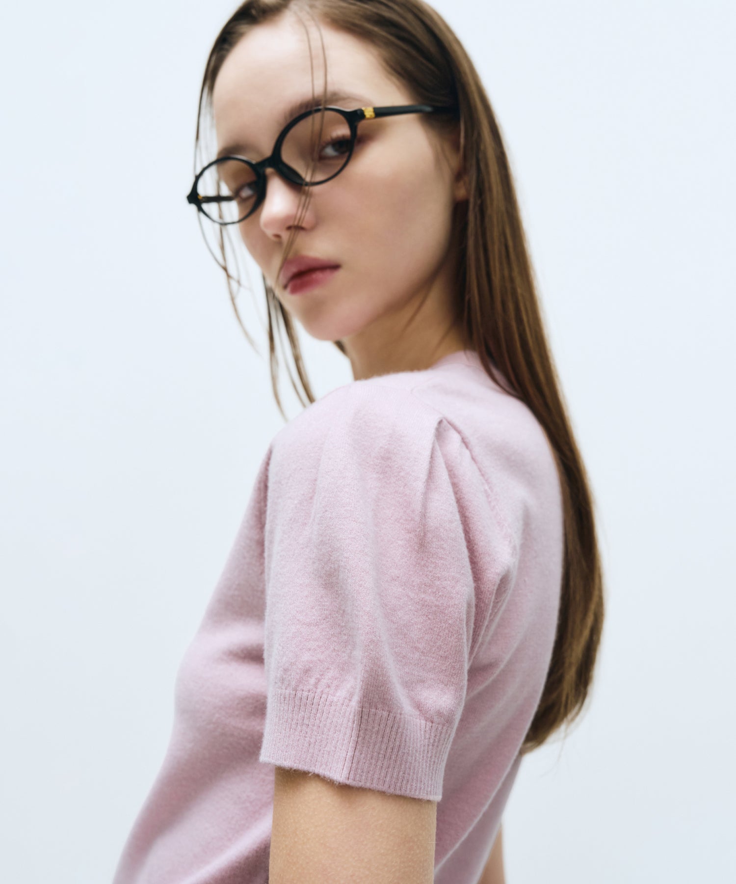 Marithe & Francois Girbaud - Classic Logo Half Knit (Light Purple) product image 2 | TRAB K-Fashion Australia