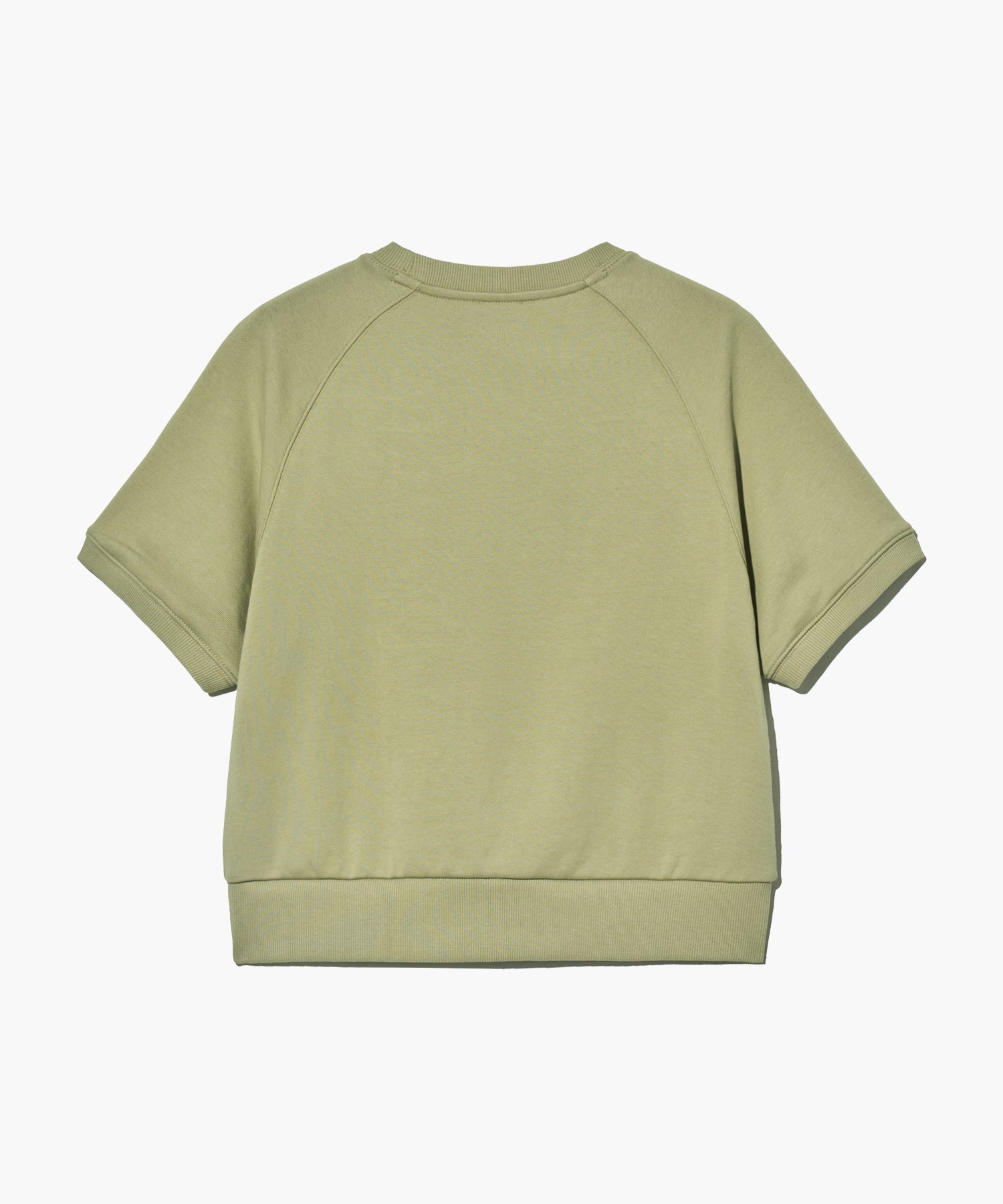 Marithe & Francois Girbaud - Classic Logo Half Sweatshirt (Olive Khaki) product image 7 | TRAB K-Fashion Australia