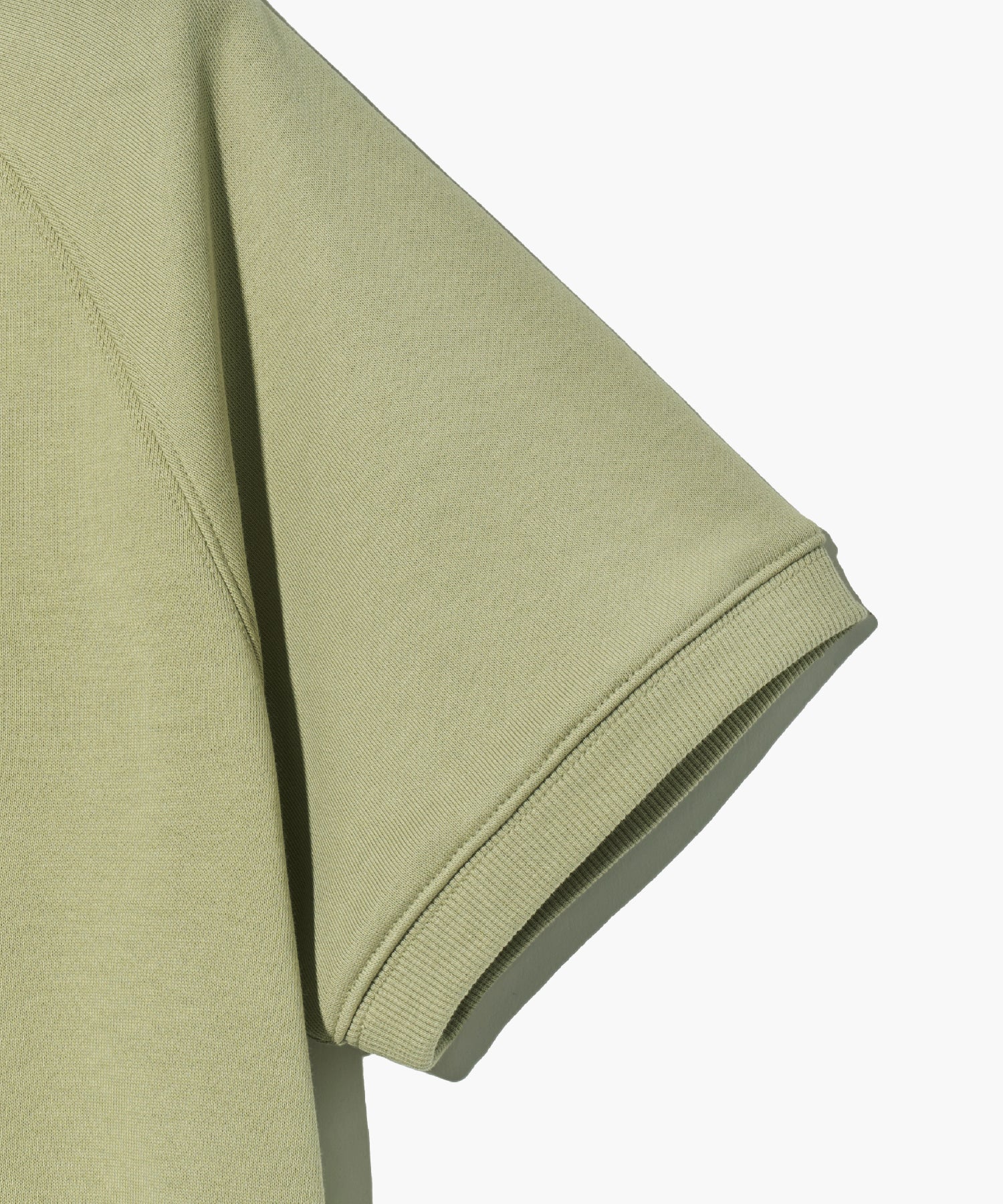 Marithe & Francois Girbaud - Classic Logo Half Sweatshirt (Olive Khaki) product image 9 | TRAB K-Fashion Australia