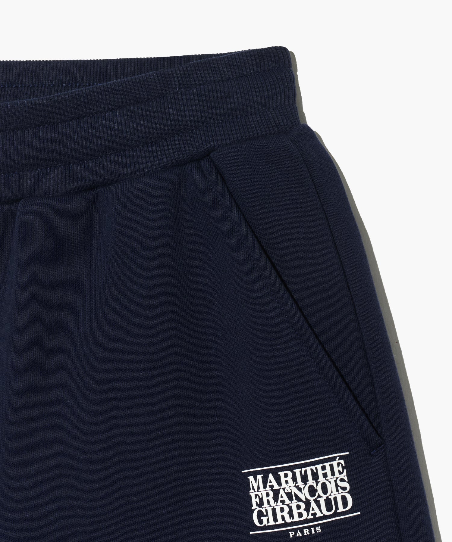 Marithe & Francois Girbaud - Classic Logo Sweat Shorts (Navy) product image 11 | TRAB K-Fashion Australia