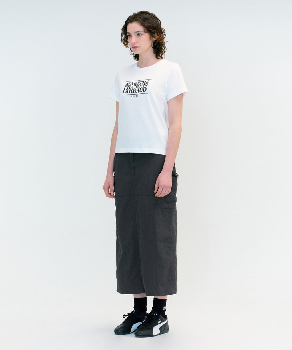 Marithe & Francois Girbaud - Classic Logo Tee (White) product image 6 | TRAB K-Fashion Australia