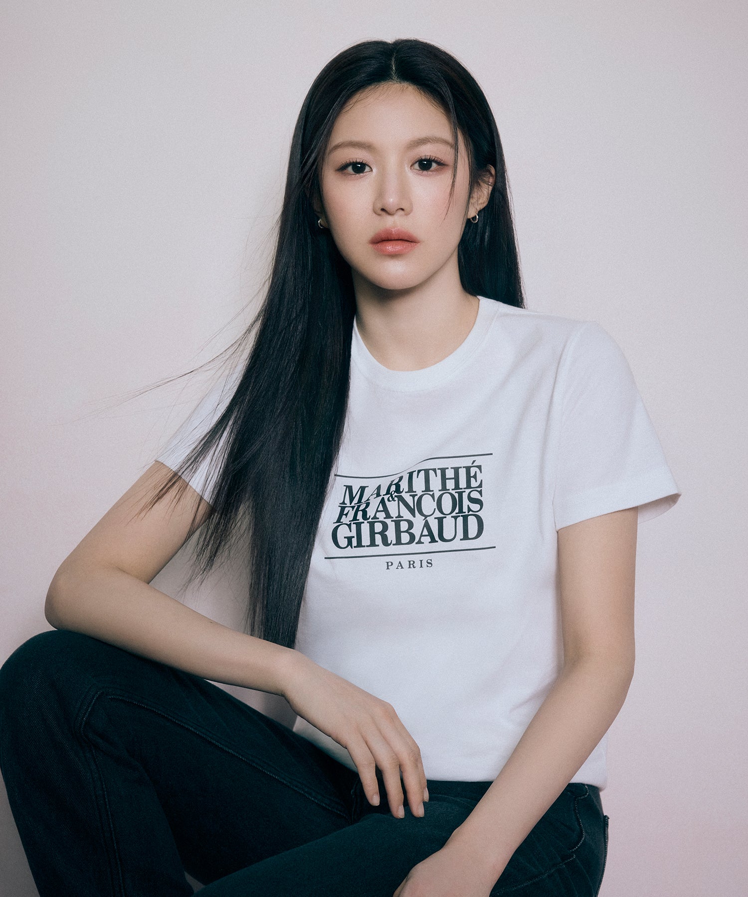 Marithe & Francois Girbaud - Classic Logo Tee (White) product image 1 | TRAB K-Fashion Australia