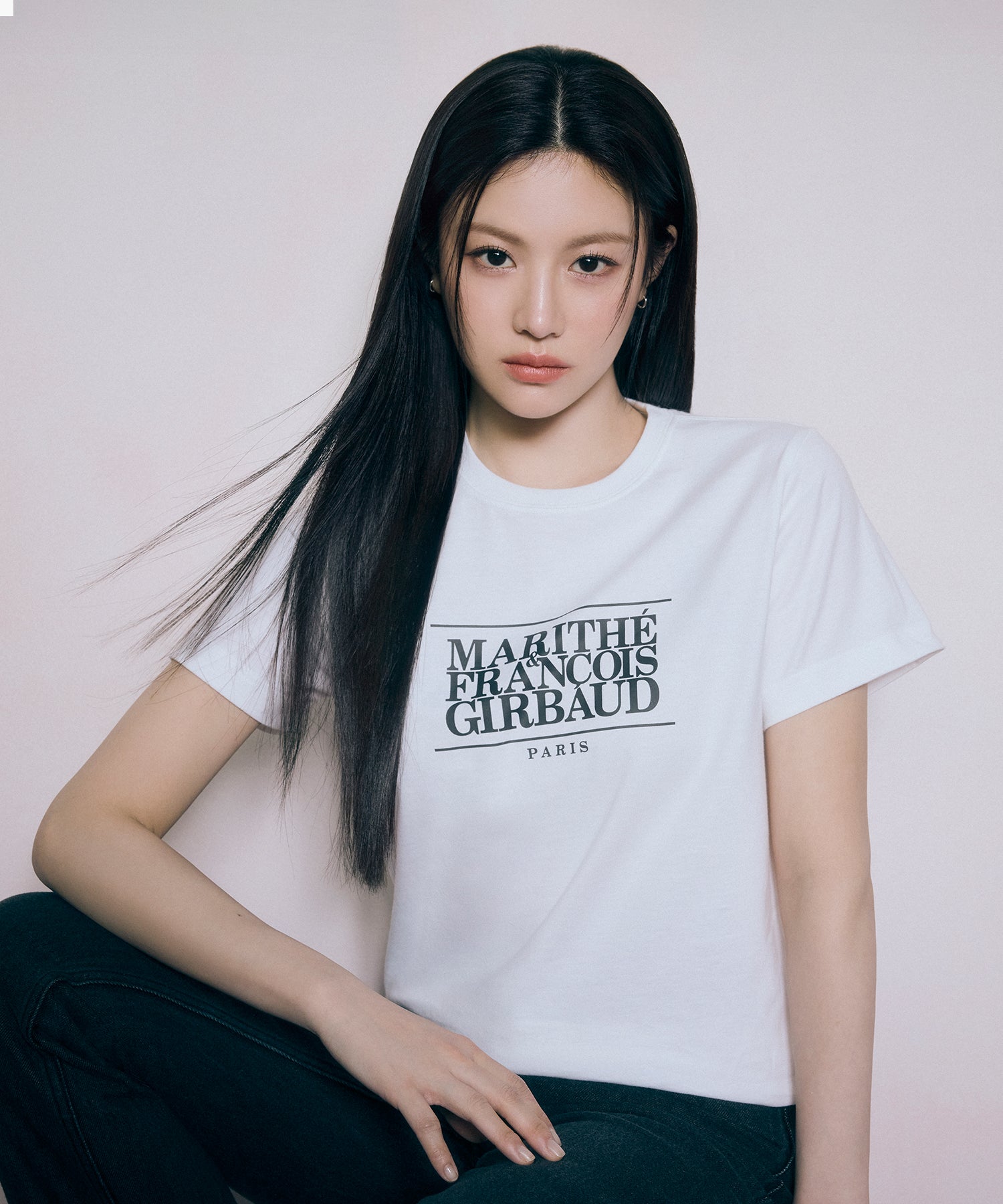 Marithe & Francois Girbaud - Classic Logo Tee (White) product image 2 | TRAB K-Fashion Australia