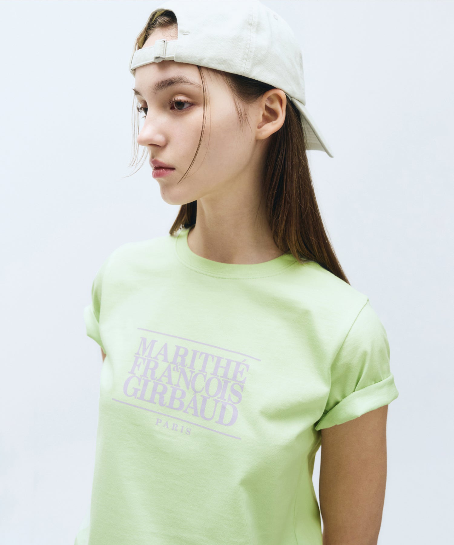 Marithe & Francois Girbaud - Classic Logo Tee (Light Green) product image 2 | TRAB K-Fashion Australia