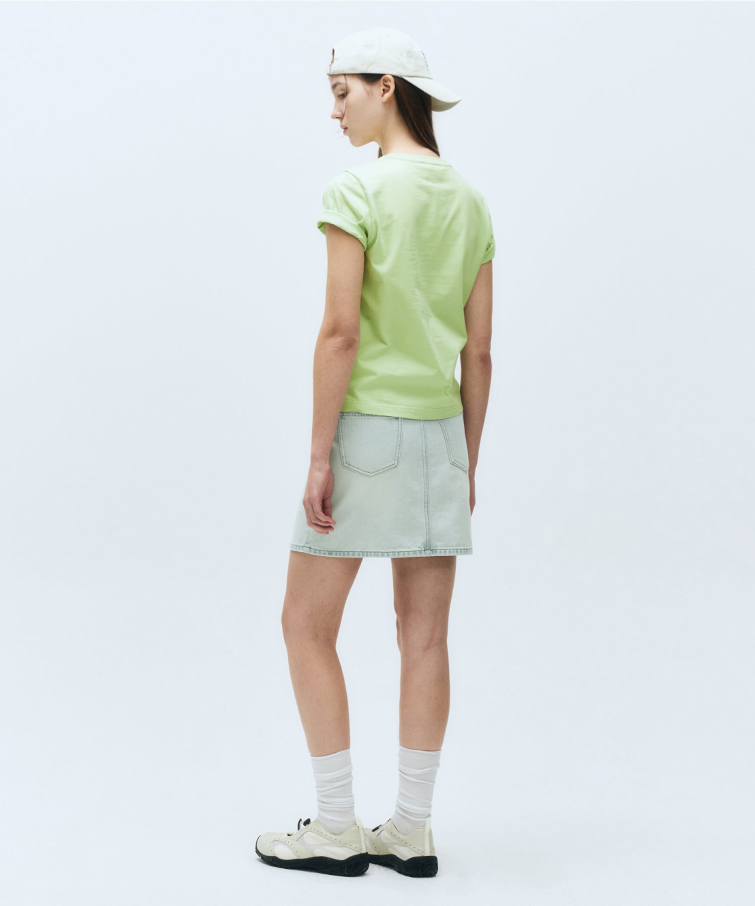 Marithe & Francois Girbaud - Classic Logo Tee (Light Green) product image 5 | TRAB K-Fashion Australia