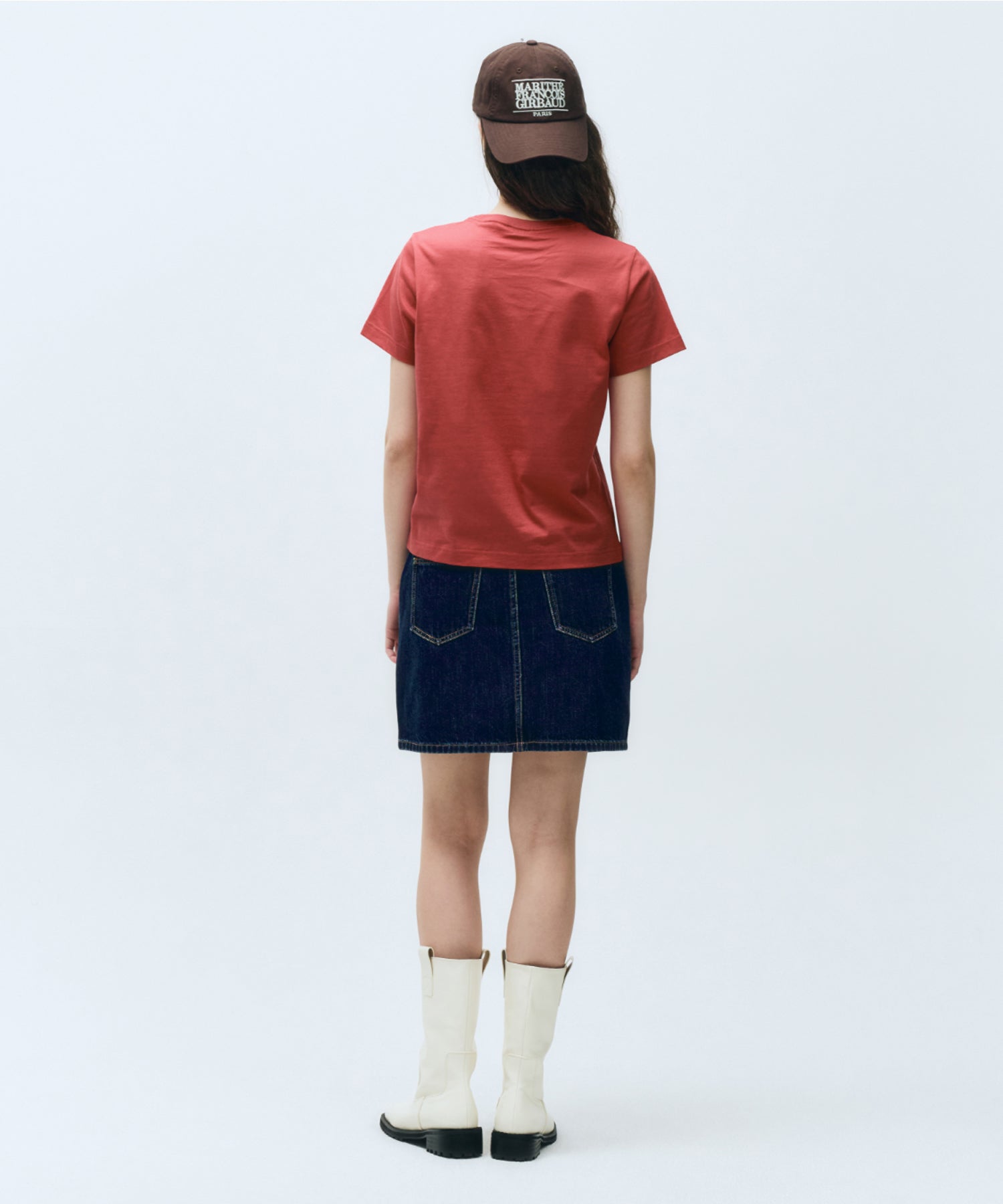 Marithe & Francois Girbaud - Classic Logo Tee (Red) product image 5 | TRAB K-Fashion Australia