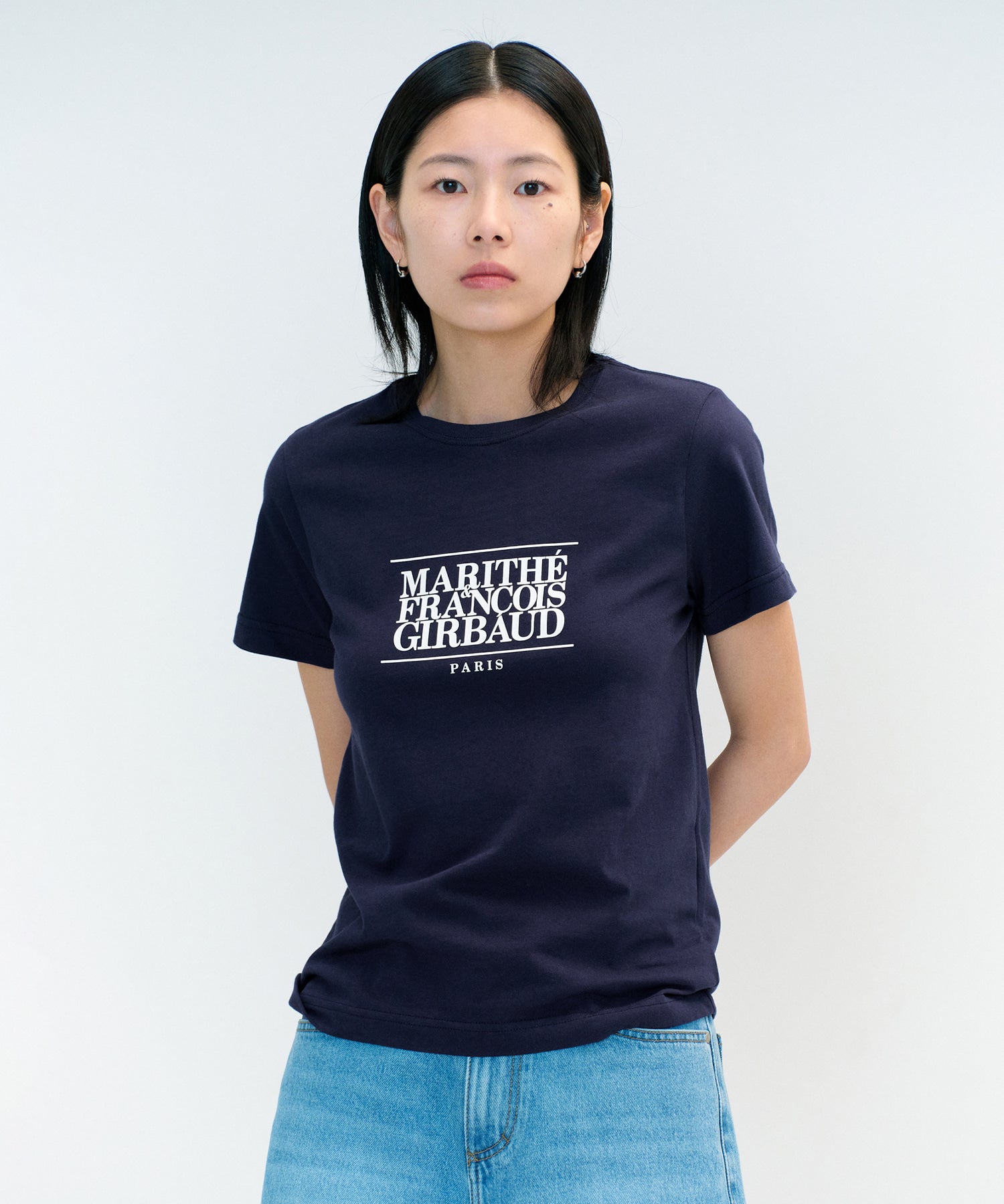 Marithe & Francois Girbaud - Classic Logo Tee (Navy) product image 1 | TRAB K-Fashion Australia