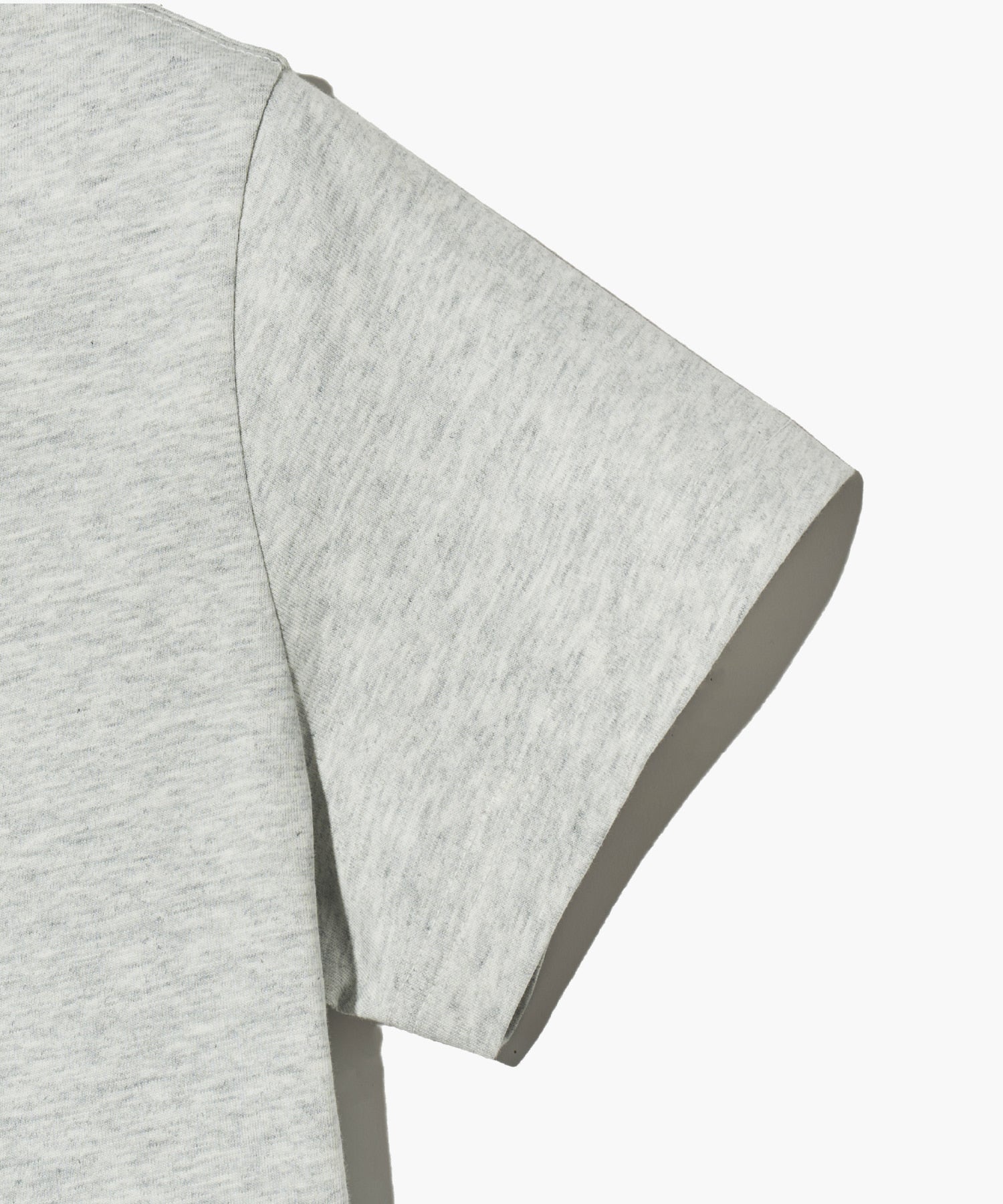 Marithe & Francois Girbaud - Classic Logo Crop Tee (Light Heather Gray) product image 9 | TRAB K-Fashion Australia