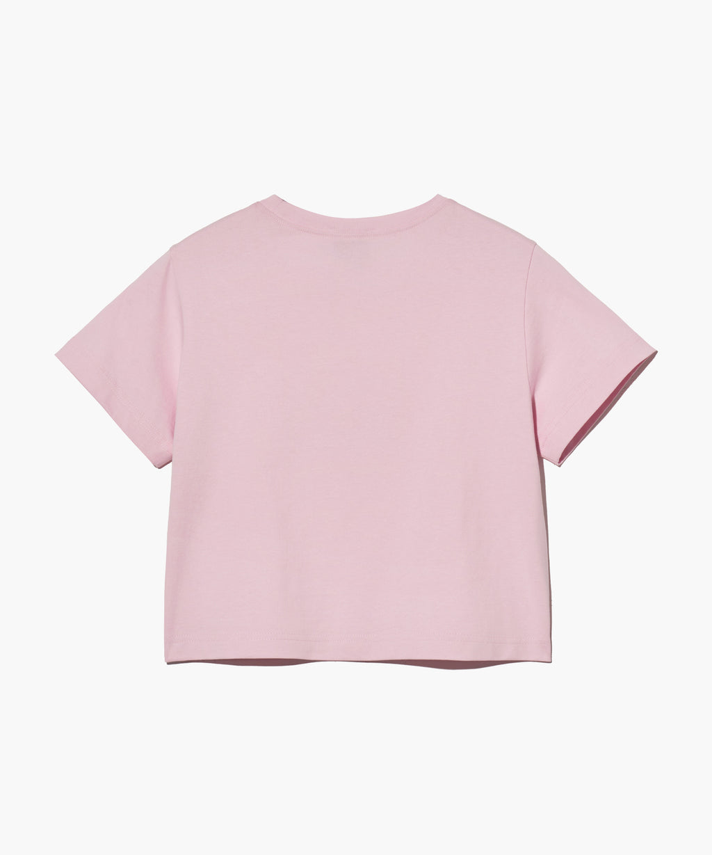 Marithe & Francois Girbaud - Classic Logo Crop Tee (Baby Pink) product image 7 | TRAB K-Fashion Australia