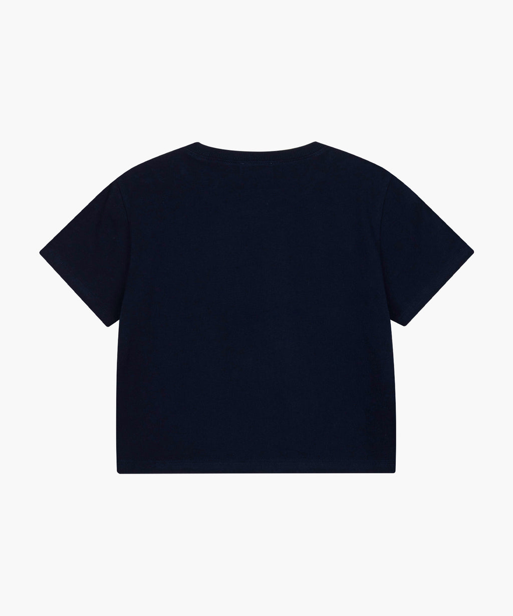 Marithe & Francois Girbaud - Classic Logo Crop Tee (Navy) product image 6 | TRAB K-Fashion Australia