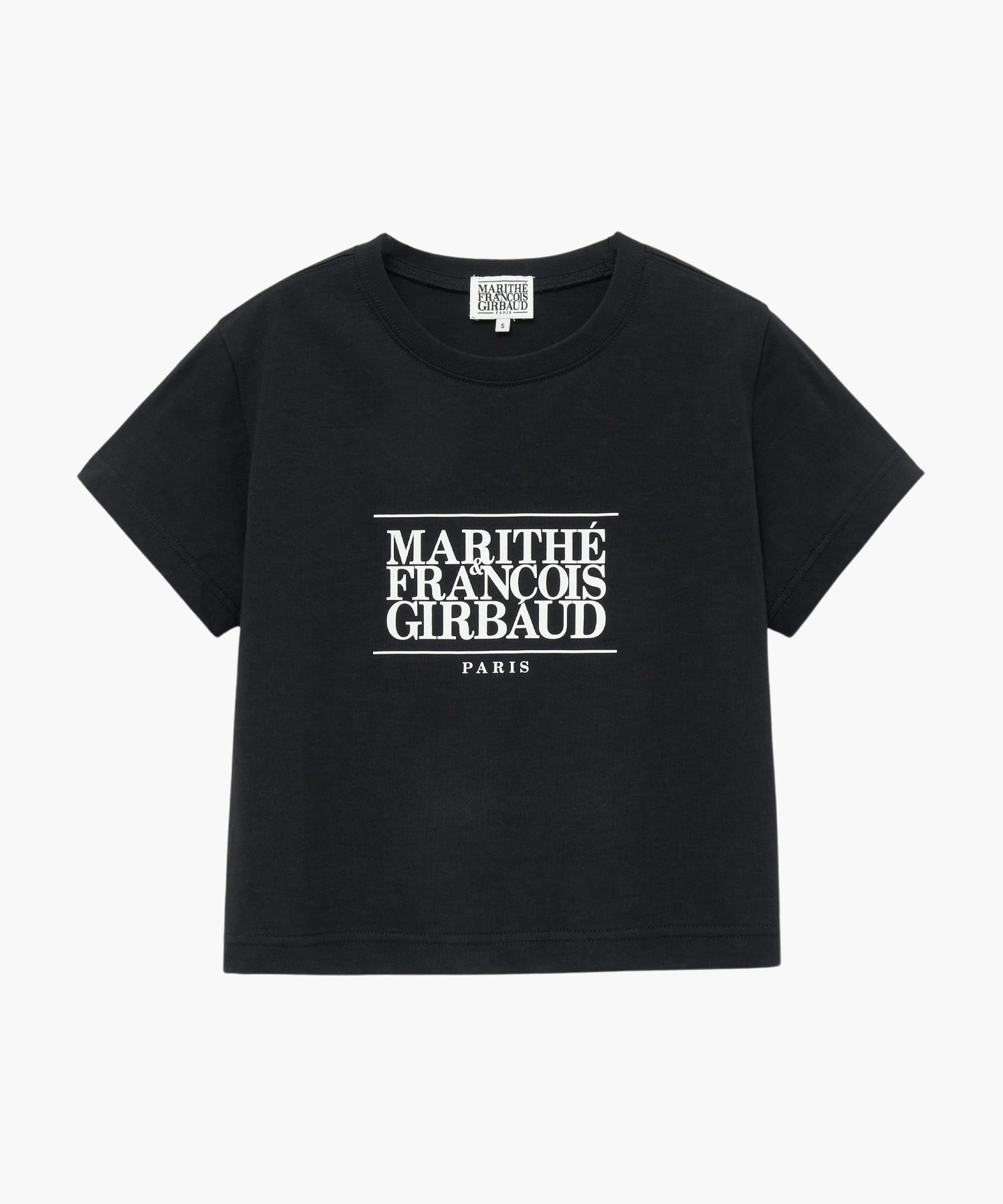 Marithe & Francois Girbaud - Classic Logo Crop Tee (Black) product image 5 | TRAB K-Fashion Australia