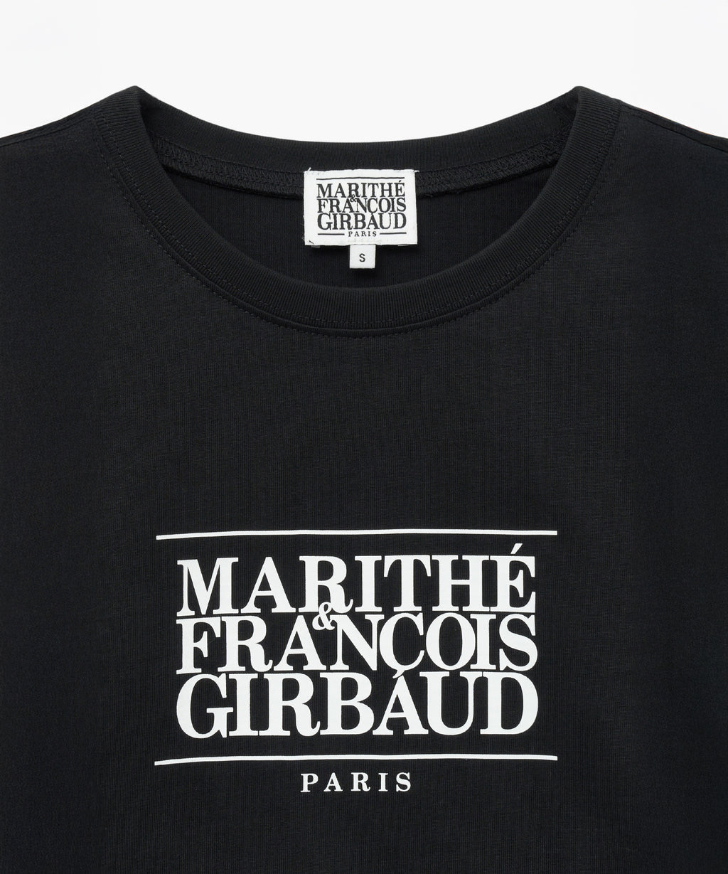 Marithe & Francois Girbaud - Classic Logo Crop Tee (Black) product image 7 | TRAB K-Fashion Australia