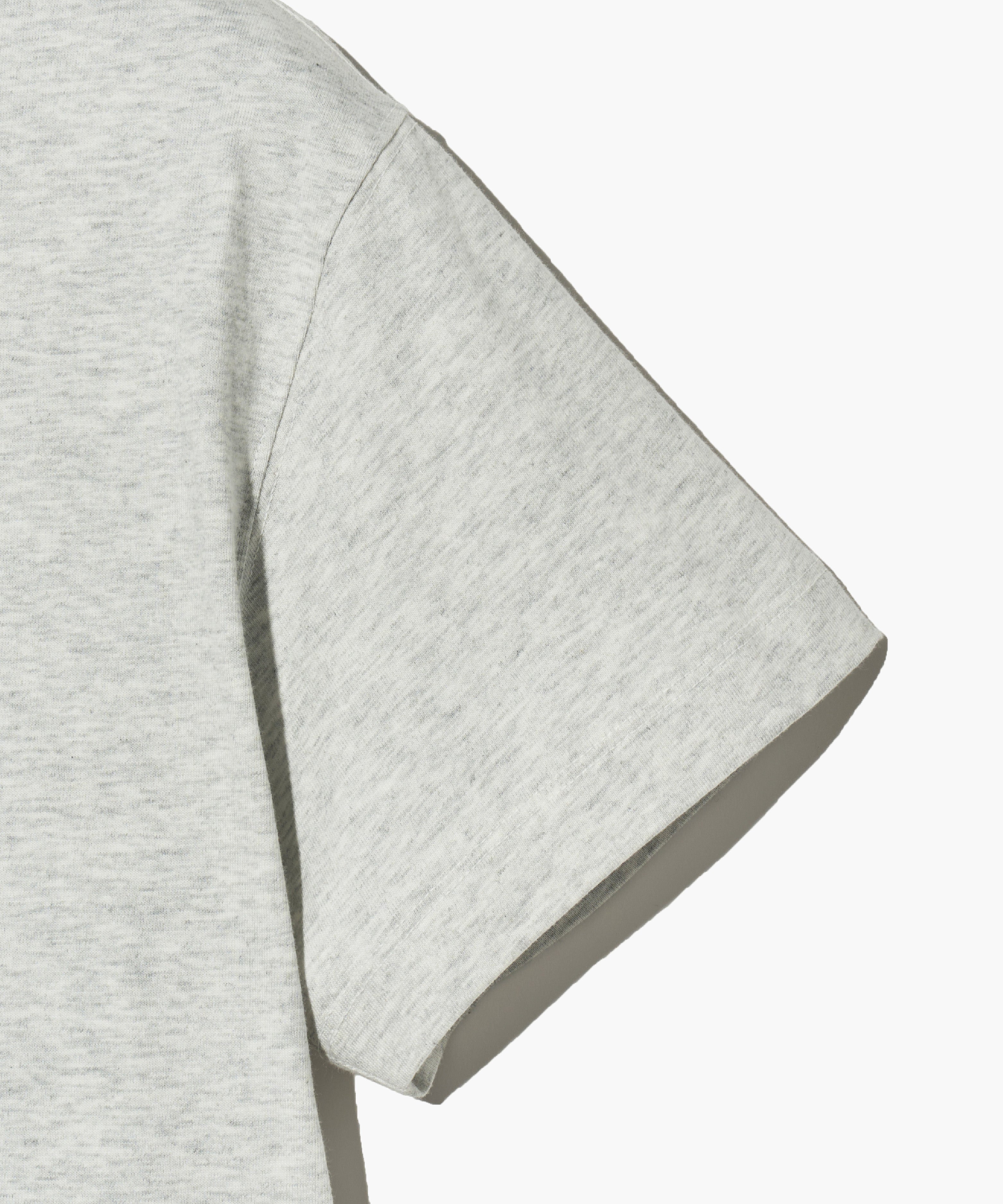 Marithe & Francois Girbaud - Classic Logo Tee (Light Heather Gray) product image 8 | TRAB K-Fashion Australia
