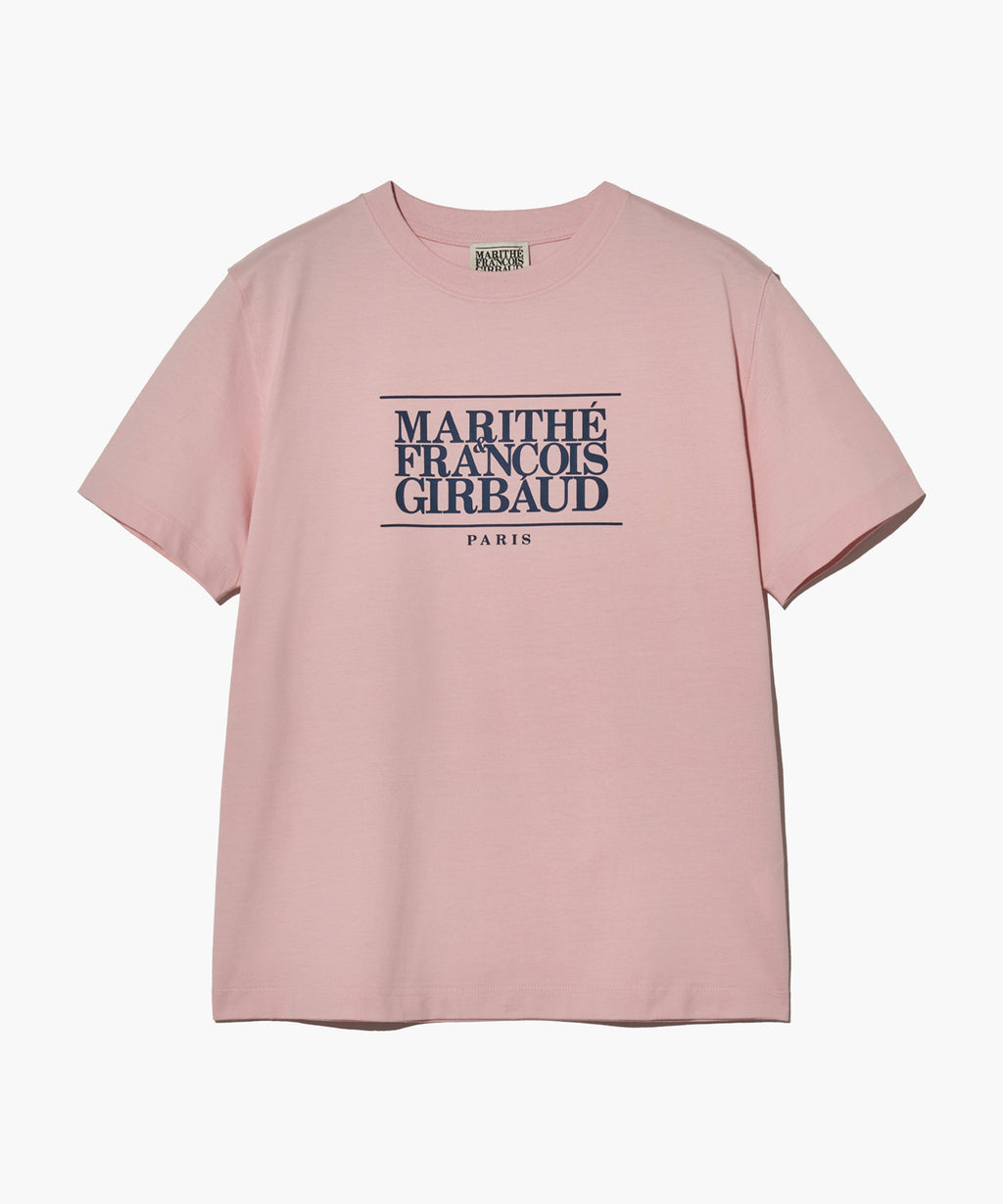 Marithe & Francois Girbaud - Classic Logo Tee (Light Pink) product image 7 | TRAB K-Fashion Australia