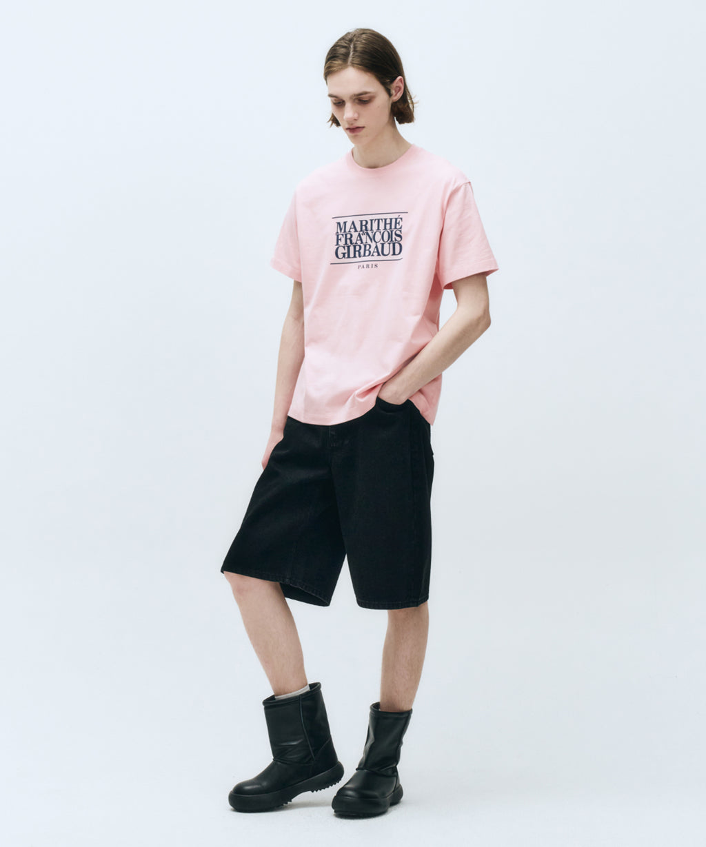 Marithe & Francois Girbaud - Classic Logo Tee (Light Pink) product image 5 | TRAB K-Fashion Australia