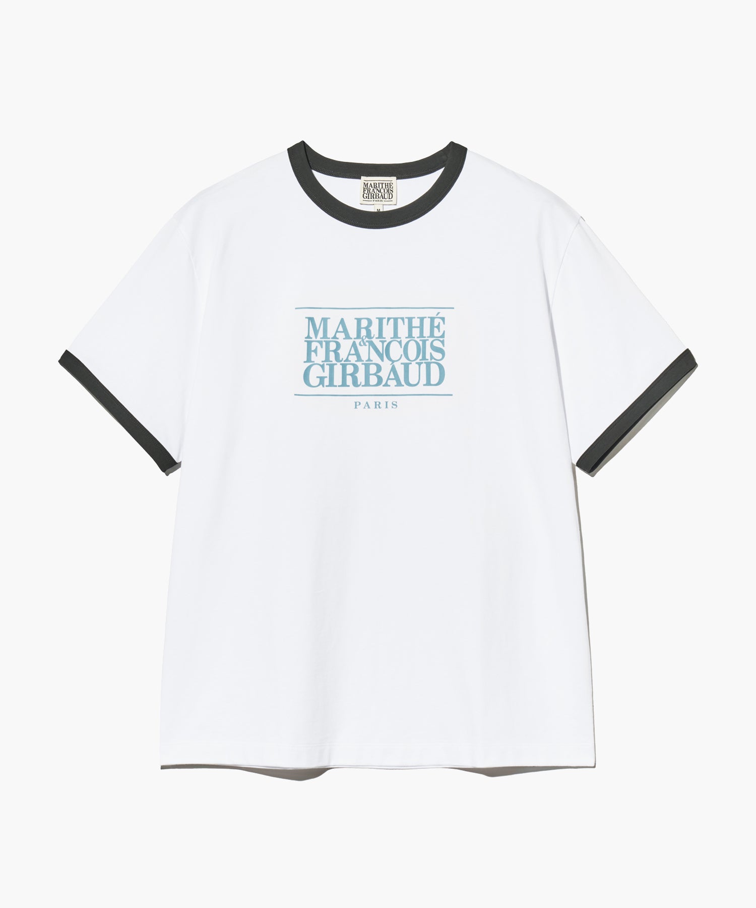 Marithe & Francois Girbaud - Classic Logo Color Point Tee (White) product image 9 | TRAB K-Fashion Australia