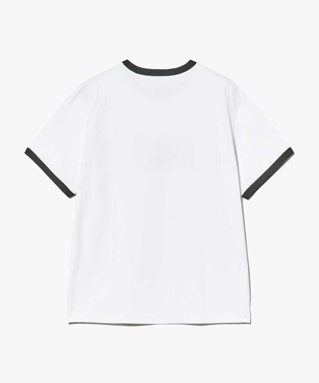 Marithe & Francois Girbaud - Classic Logo Color Point Tee (White) product image 10 | TRAB K-Fashion Australia