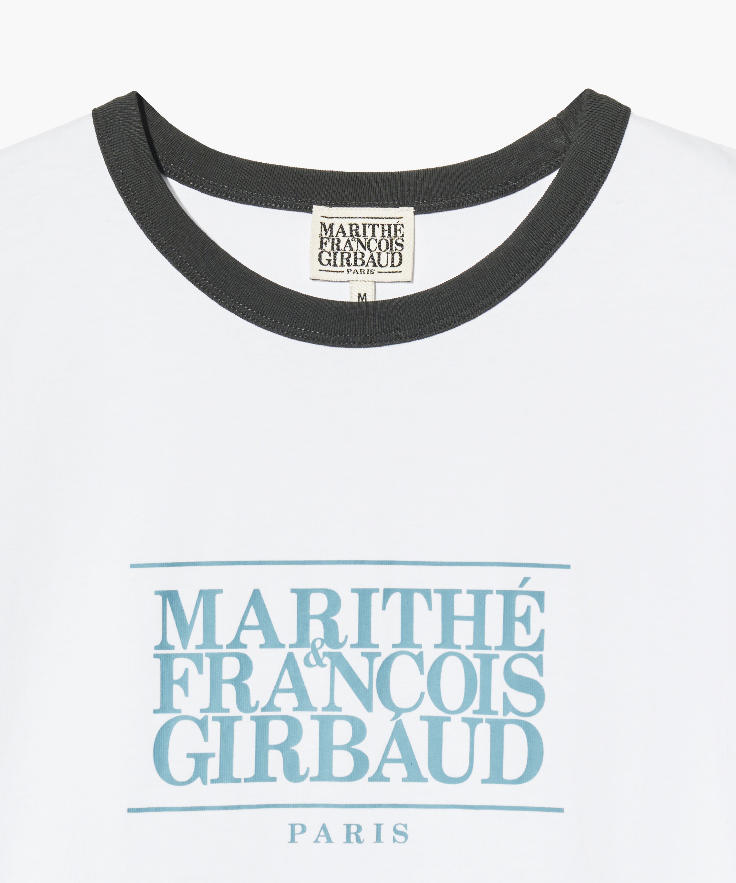 Marithe & Francois Girbaud - Classic Logo Color Point Tee (White) product image 11 | TRAB K-Fashion Australia
