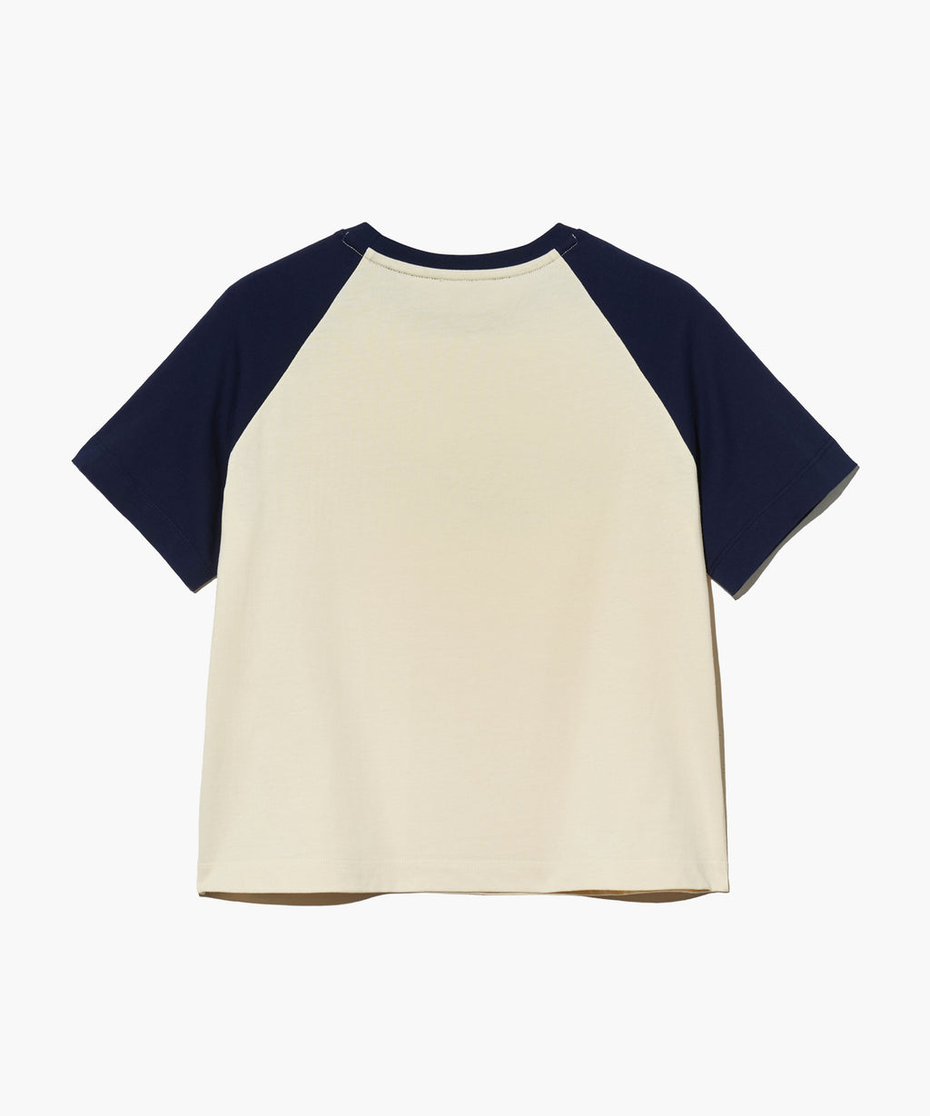 Marithe & Francois Girbaud - Regular Logo Raglan Crop Tee (Navy) product image 8 | TRAB K-Fashion Australia
