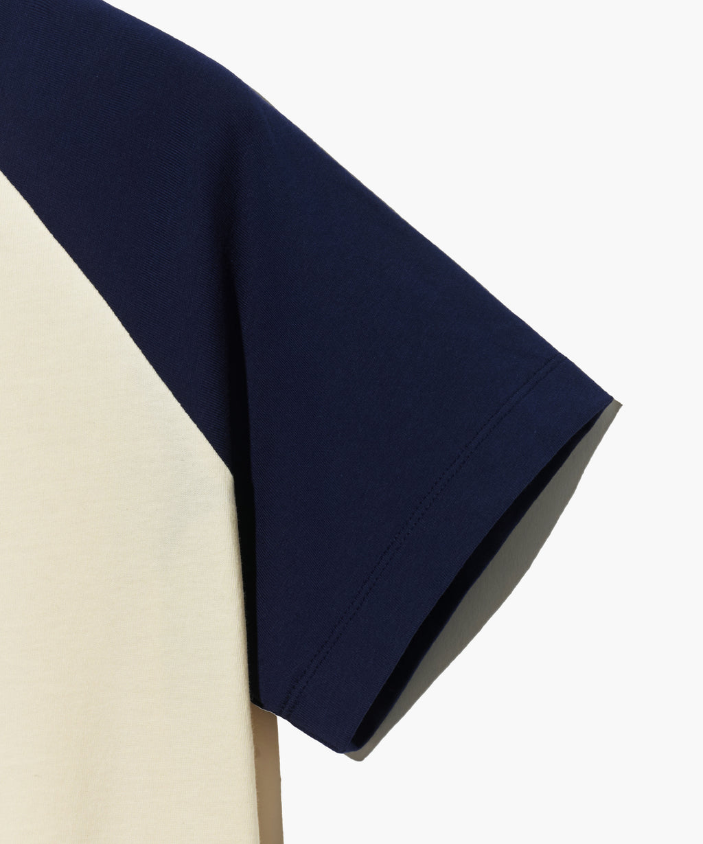 Marithe & Francois Girbaud - Regular Logo Raglan Crop Tee (Navy) product image 10 | TRAB K-Fashion Australia