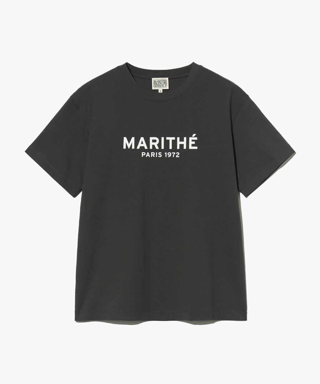 Marithe & Francois Girbaud - Regular Logo Tee (Charcoal) product image 7 | TRAB K-Fashion Australia