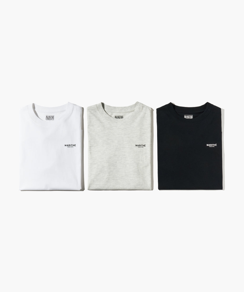 Marithe & Francois Girbaud - 3pack Small Regular Logo Tee Mix product image 2 | TRAB K-Fashion Australia