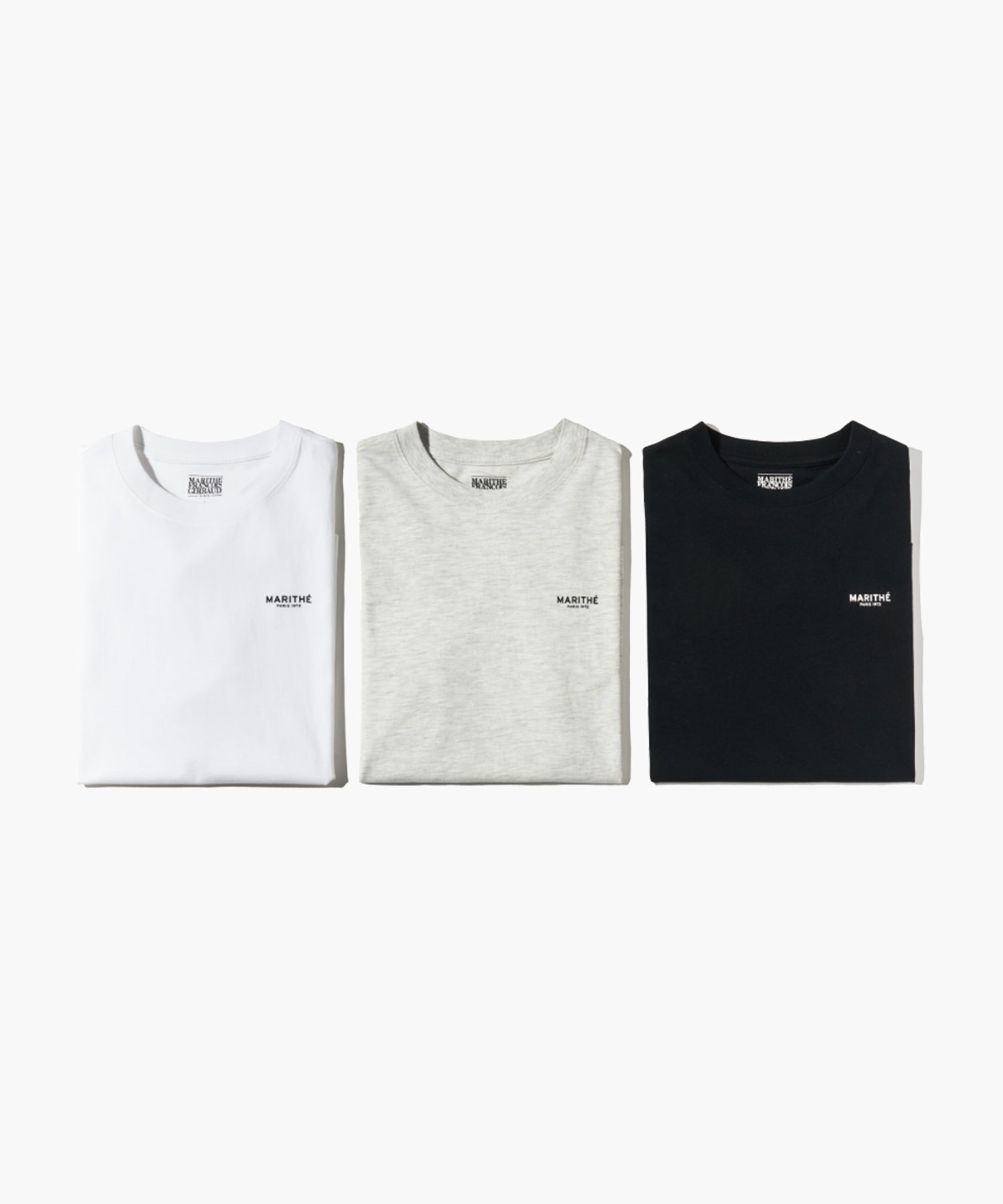 Marithe & Francois Girbaud - 3pack Small Regular Logo Tee Mix product image 2 | TRAB K-Fashion Australia