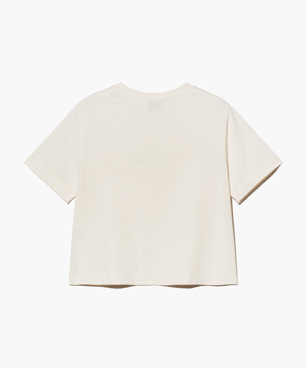 Marithe & Francois Girbaud - Lettering Crop Tee (Ivory) product image 8 | TRAB K-Fashion Australia