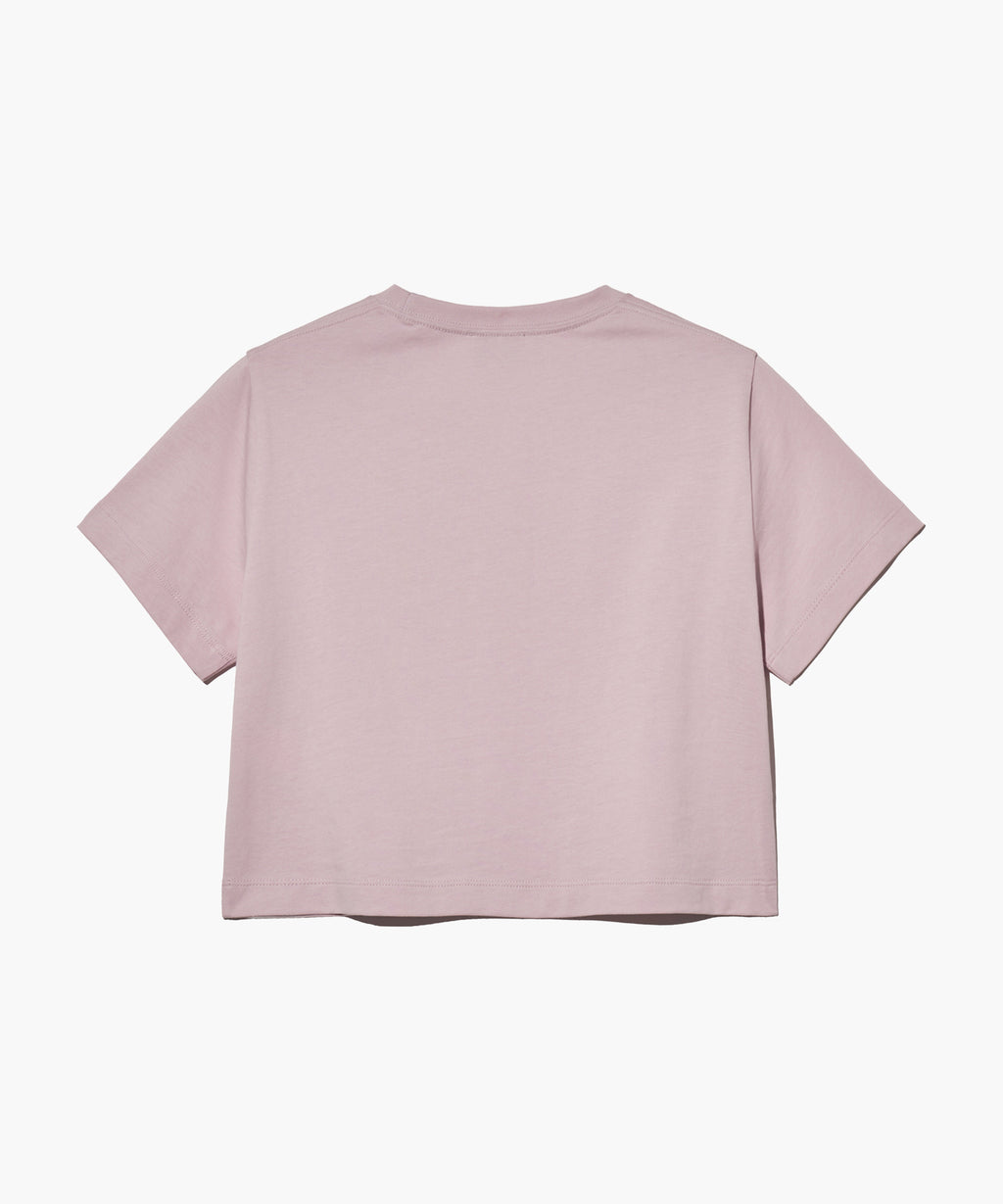 Marithe & Francois Girbaud - Lettering Crop Tee (Gray Pink) product image 8 | TRAB K-Fashion Australia