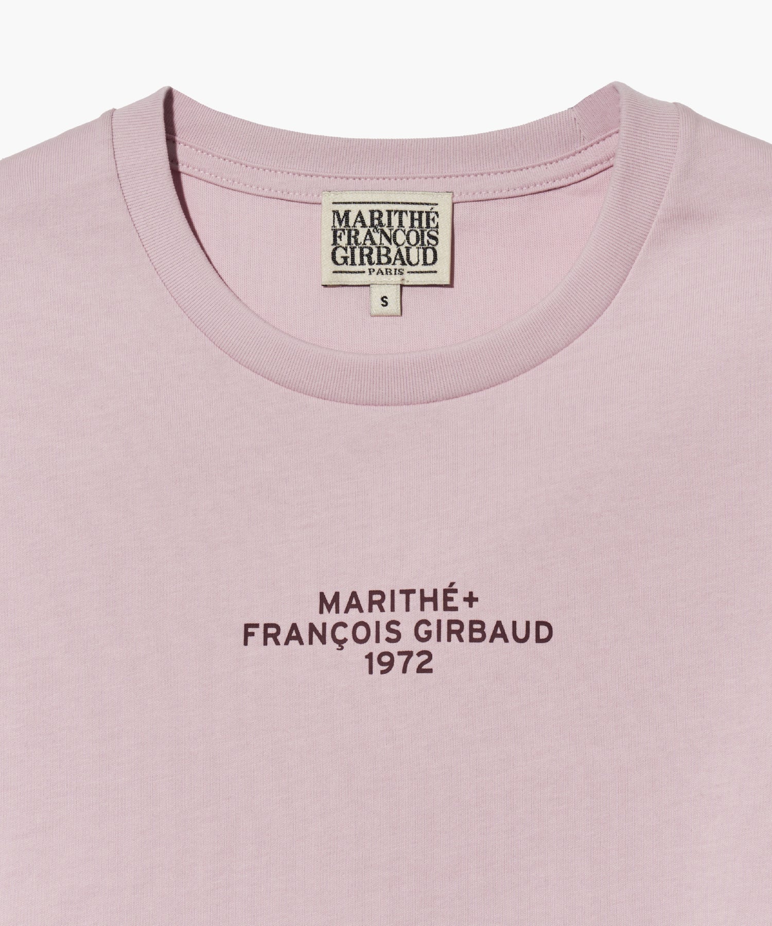 Marithe & Francois Girbaud - Lettering Crop Tee (Gray Pink) product image 9 | TRAB K-Fashion Australia