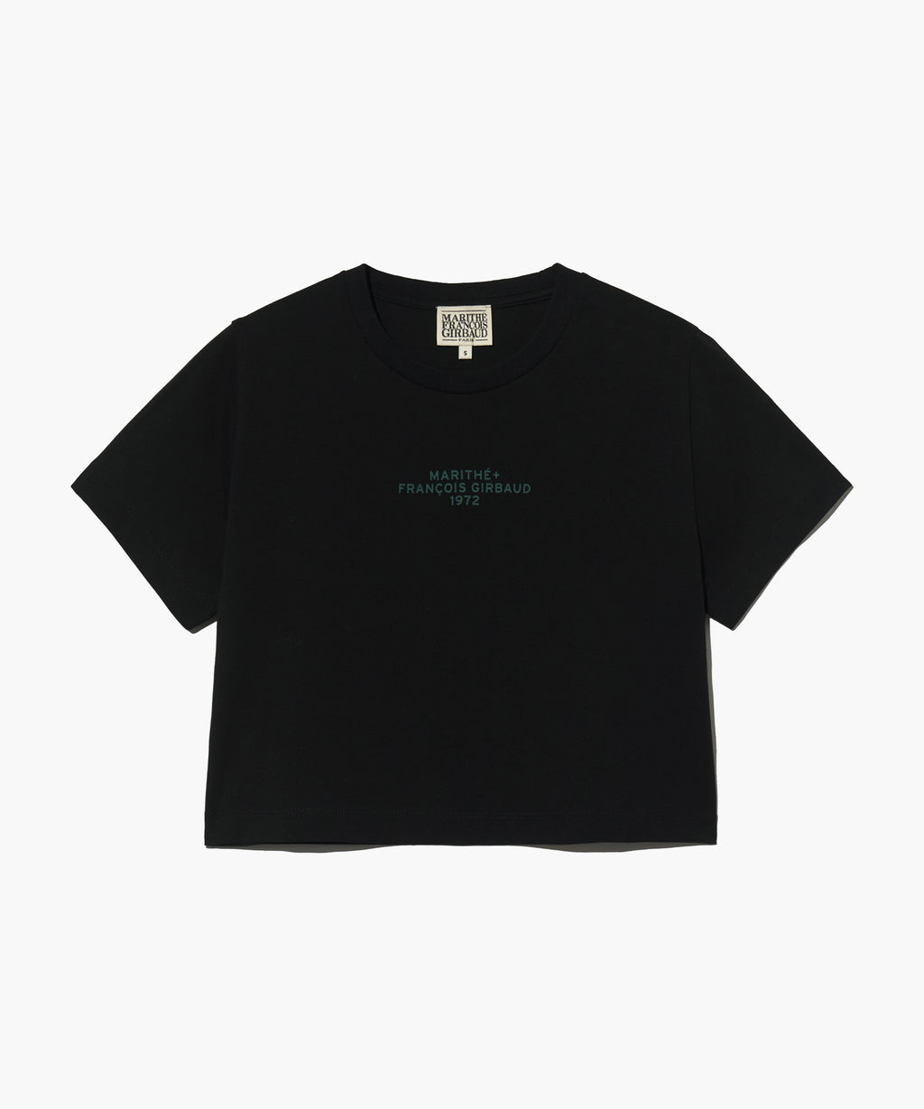 Marithe & Francois Girbaud - Lettering Crop Tee (Black) product image 6 | TRAB K-Fashion Australia